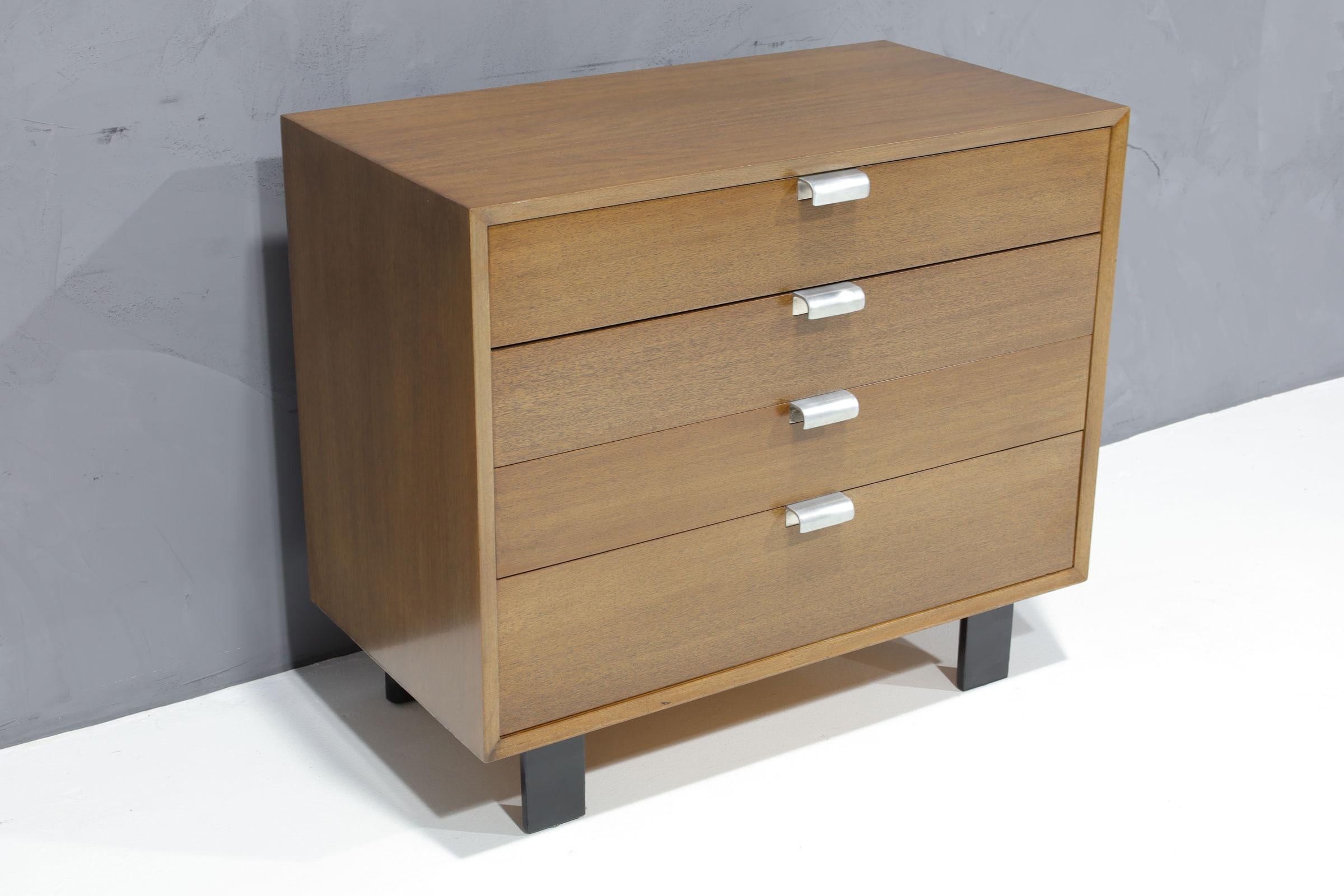 George Nelson for Herman Miller Walnut Chest of Drawers For Sale 2