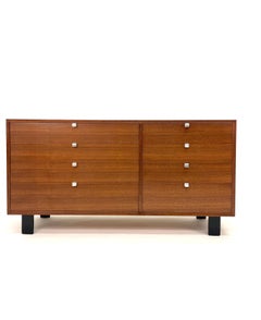 George Nelson for Herman Miller Walnut Dresser Credenzas '2 Available'