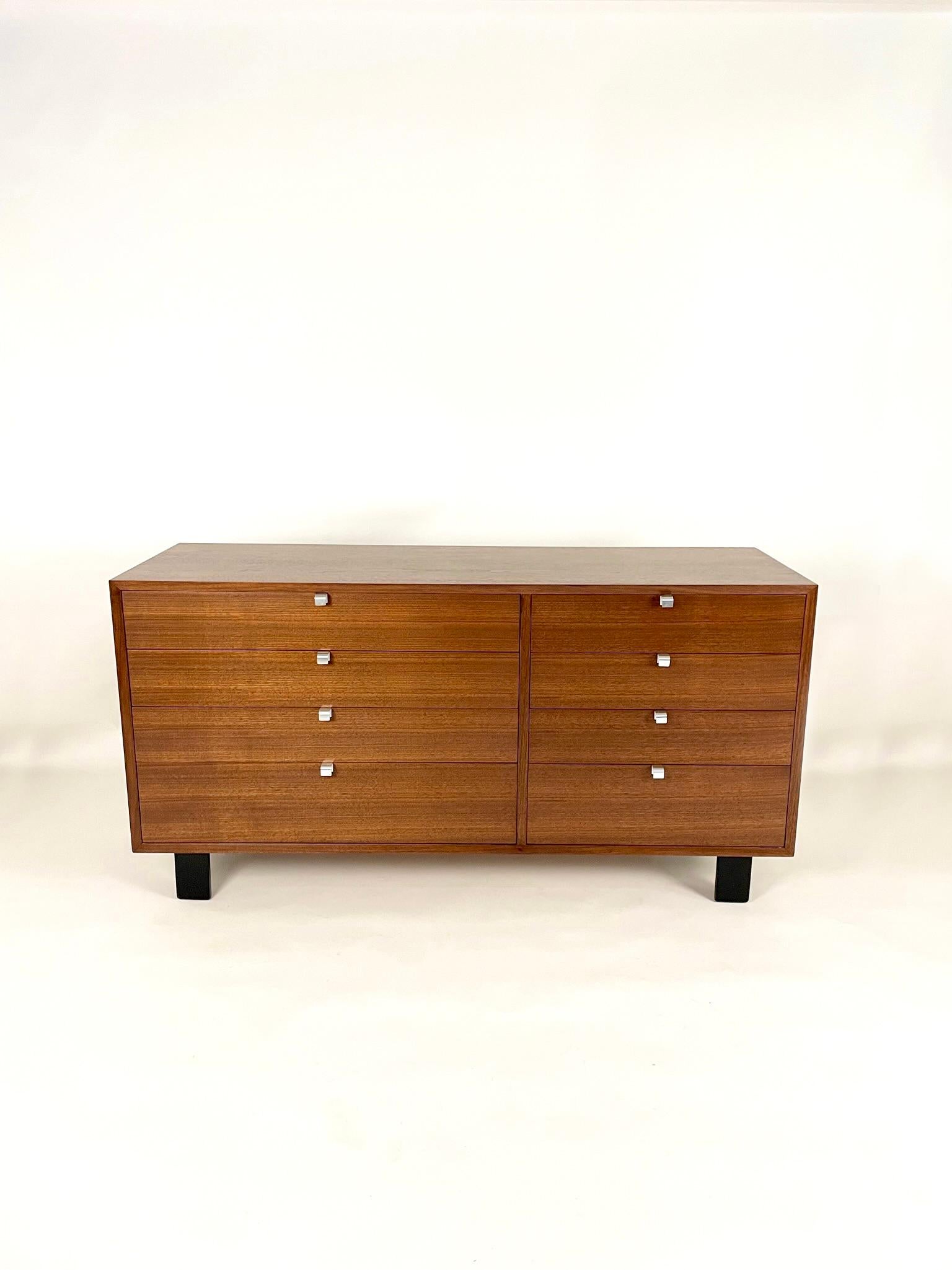 American George Nelson for Herman Miller Walnut Dresser Credenzas '2 Available'