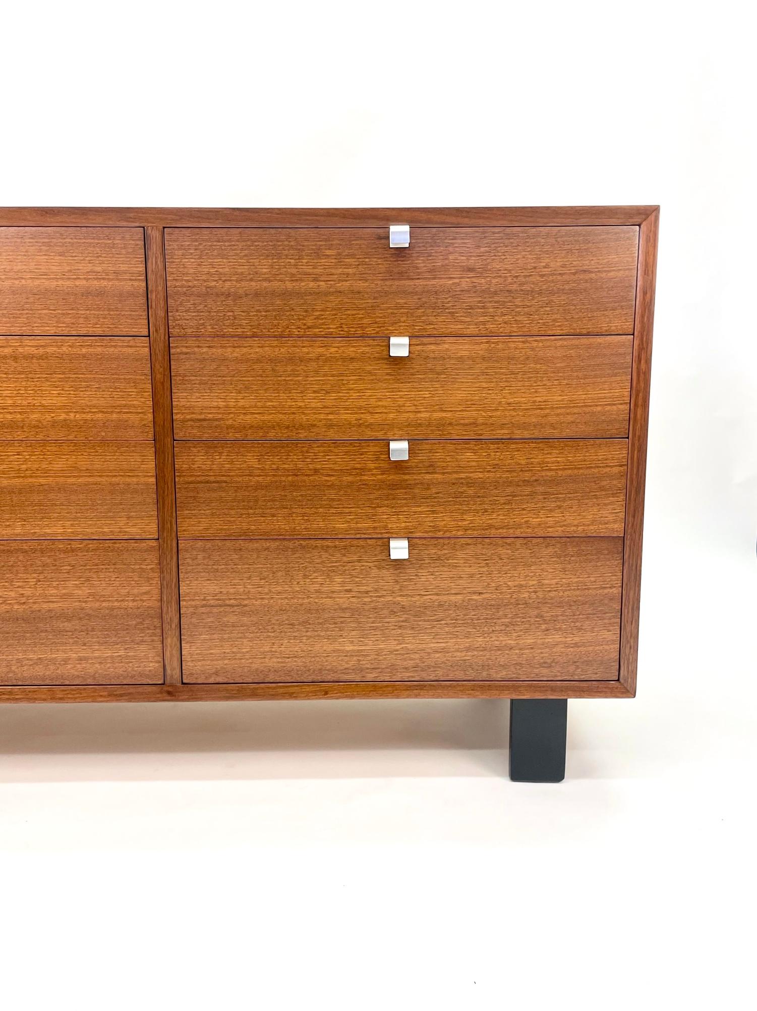 Mid-20th Century George Nelson for Herman Miller Walnut Dresser Credenzas '2 Available'