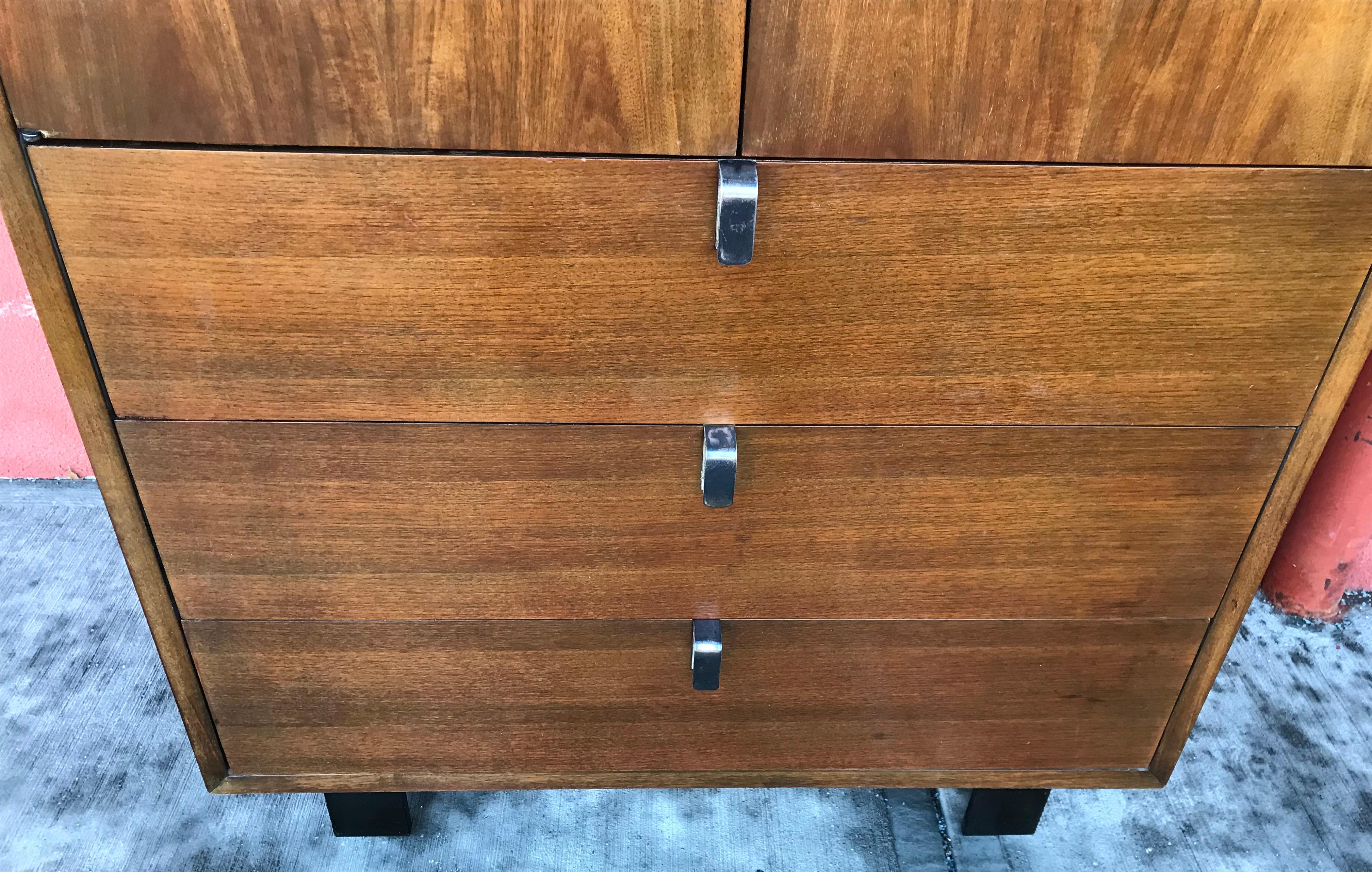 walnut drawer handles