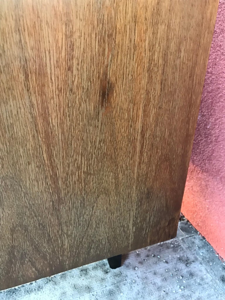 Mid Century Nelson Dresser for Herman Miller, Walnut, Silver