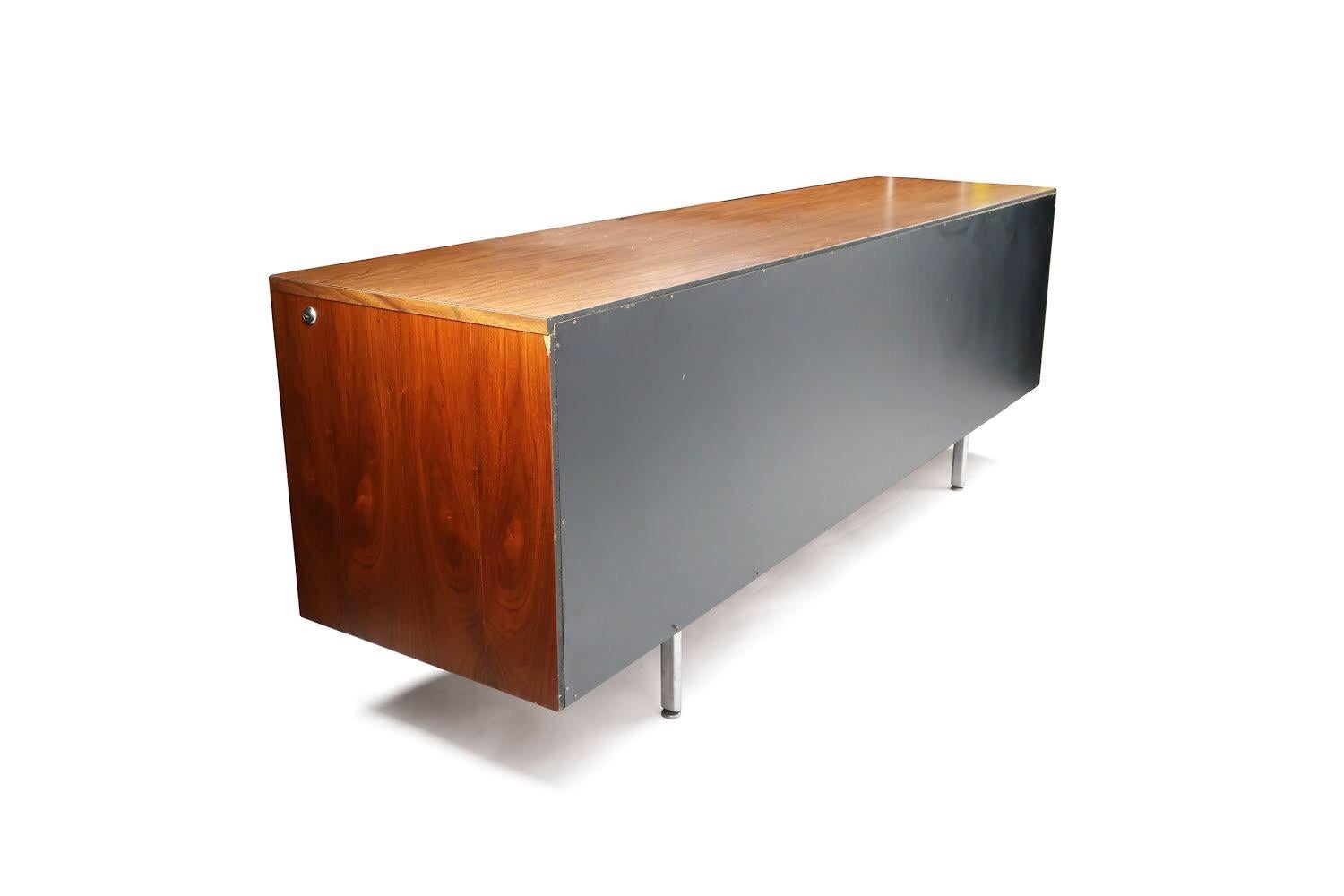 20th Century George Nelson for Herman Miller Walnut Executive Office Group Credenza