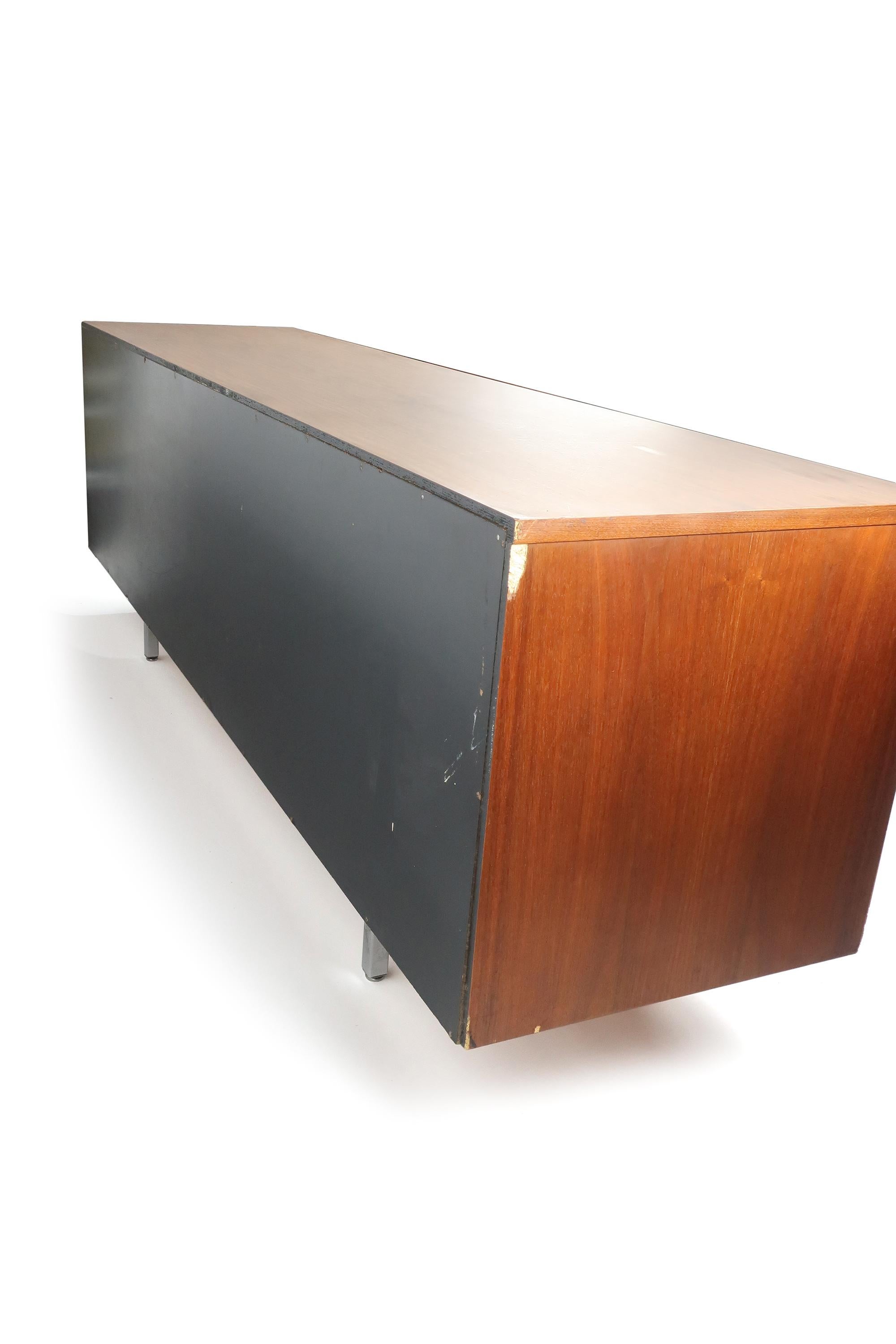 George Nelson for Herman Miller Walnut Executive Office Group Credenza 1