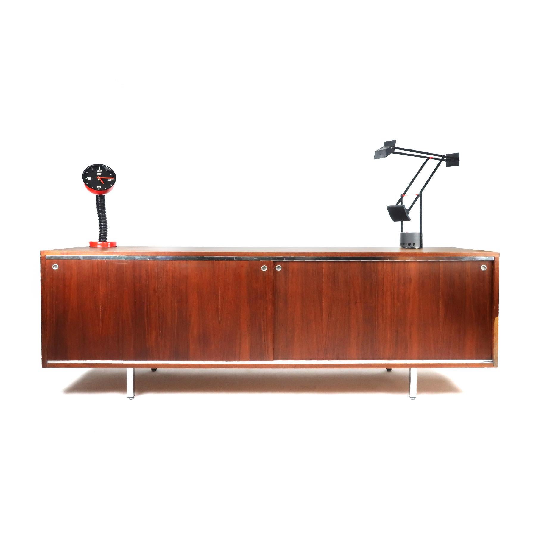 George Nelson for Herman Miller Walnut Executive Office Group Credenza 1