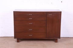 George Nelson for Herman Miller Walnut Gentleman's Chest, 1950s
