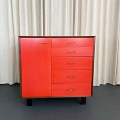 George Nelson For Herman Miller Walnut Gentlemans Chest With Shelves