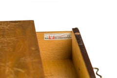 George Nelson for Herman Miller Walnut Veneer 4-Drawer Commode