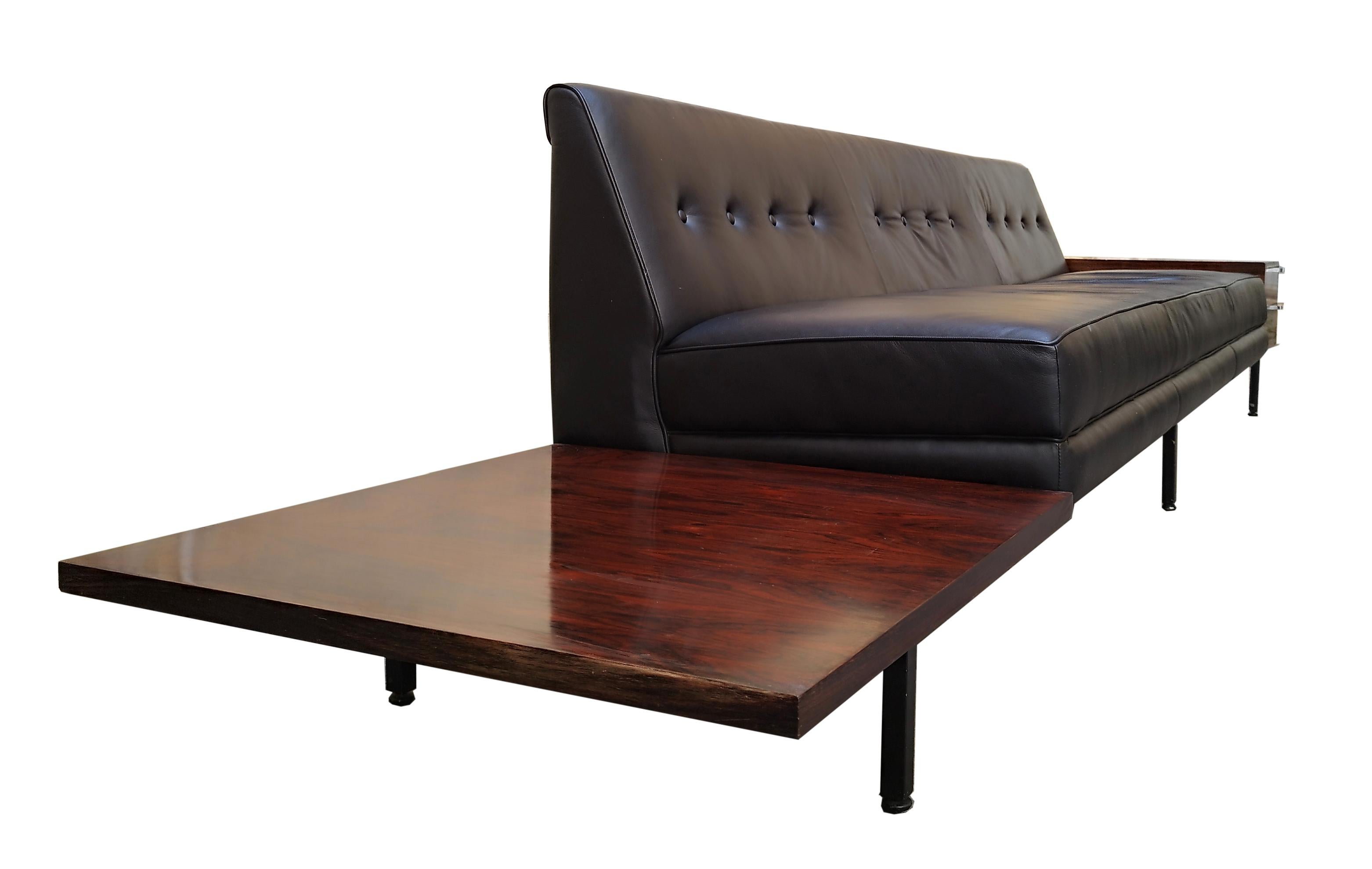 George Nelson für Hermann Miller Modulares 3-Sitzer-Sofa,  1960s (Moderne der Mitte des Jahrhunderts) im Angebot