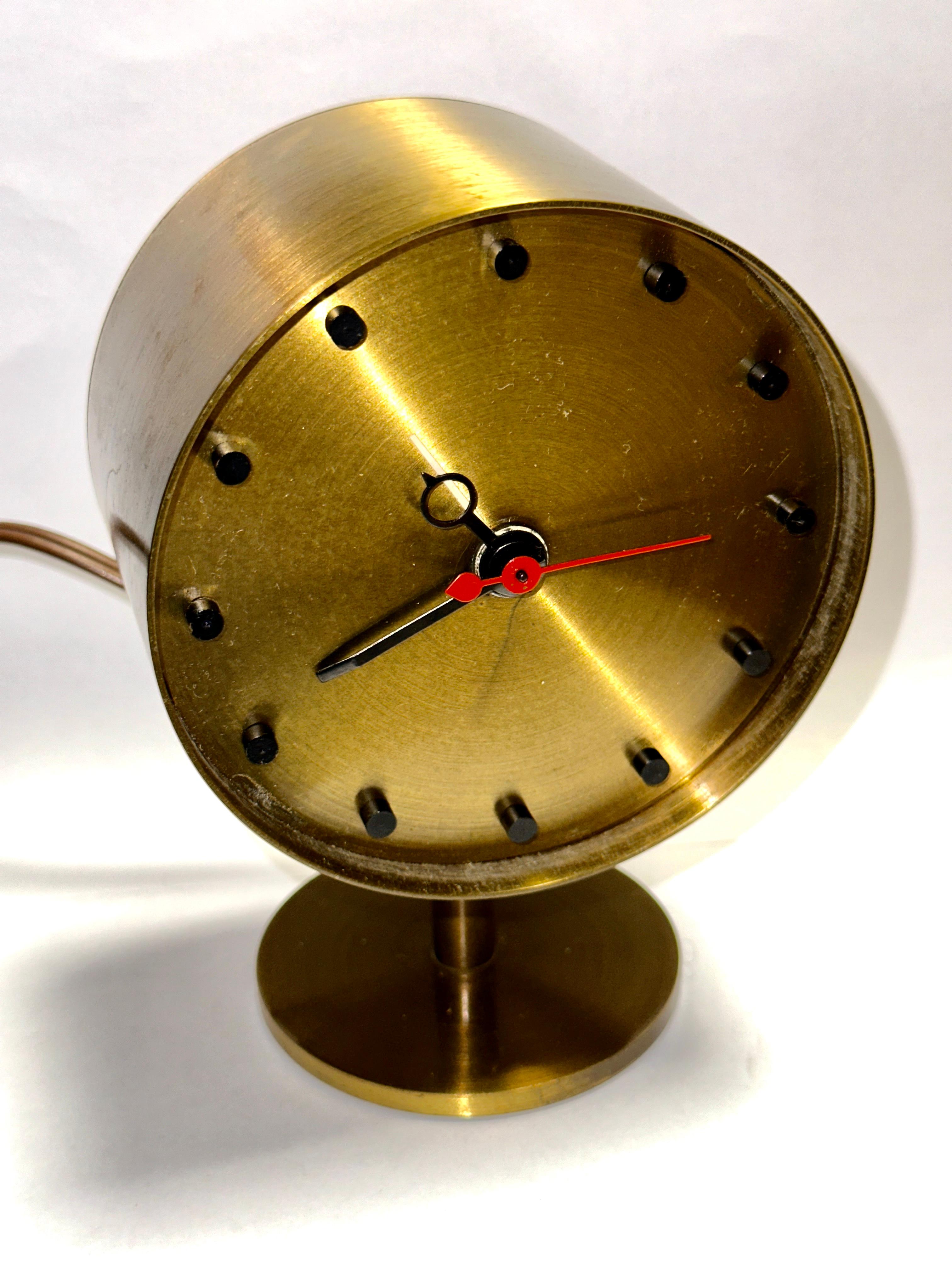 Mid-Century Modern George Nelson for Howard Miller Clock #4766 For Sale