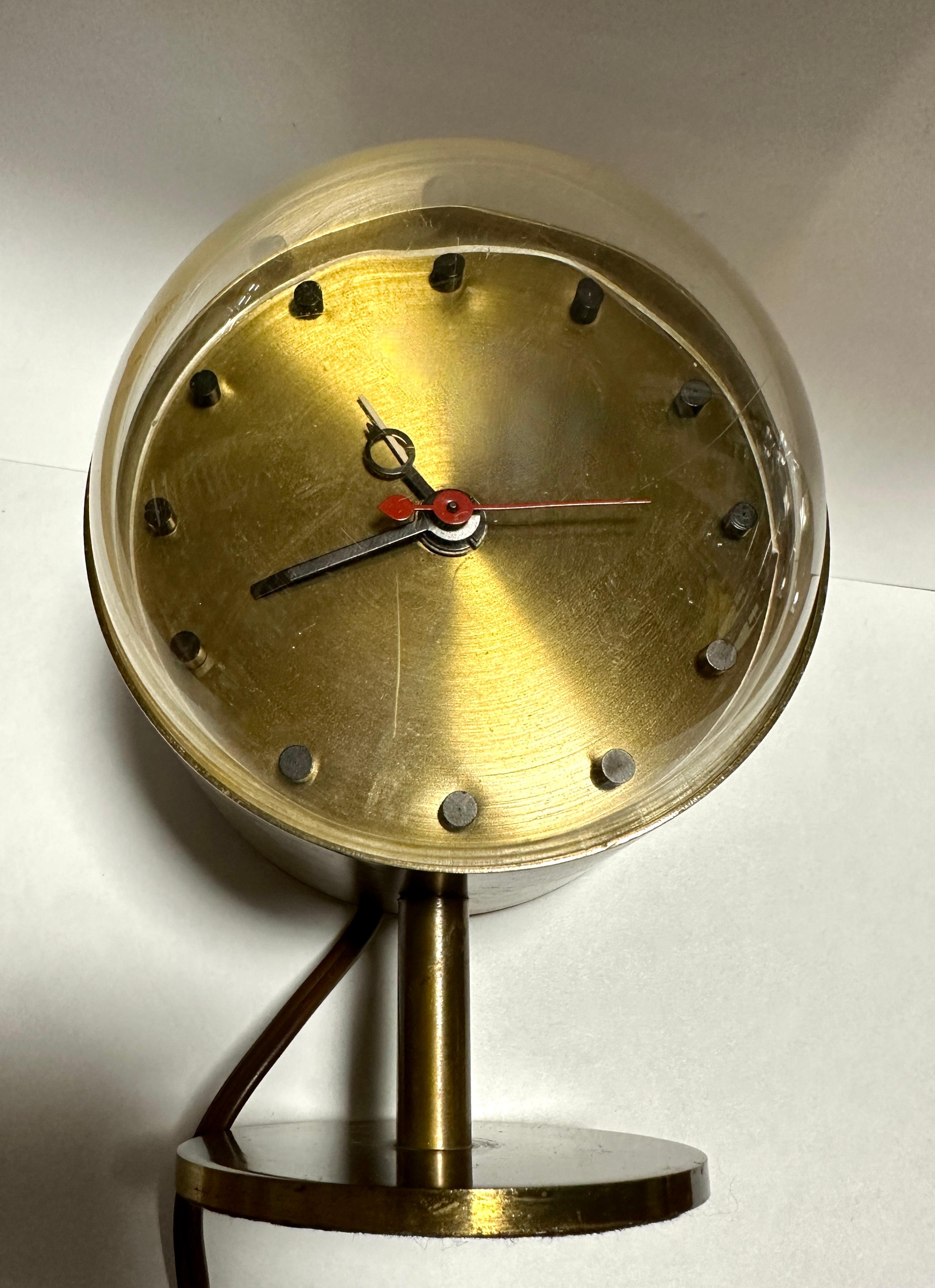 George Nelson for Howard Miller Clock #4766 In Good Condition For Sale In Palm Springs, CA