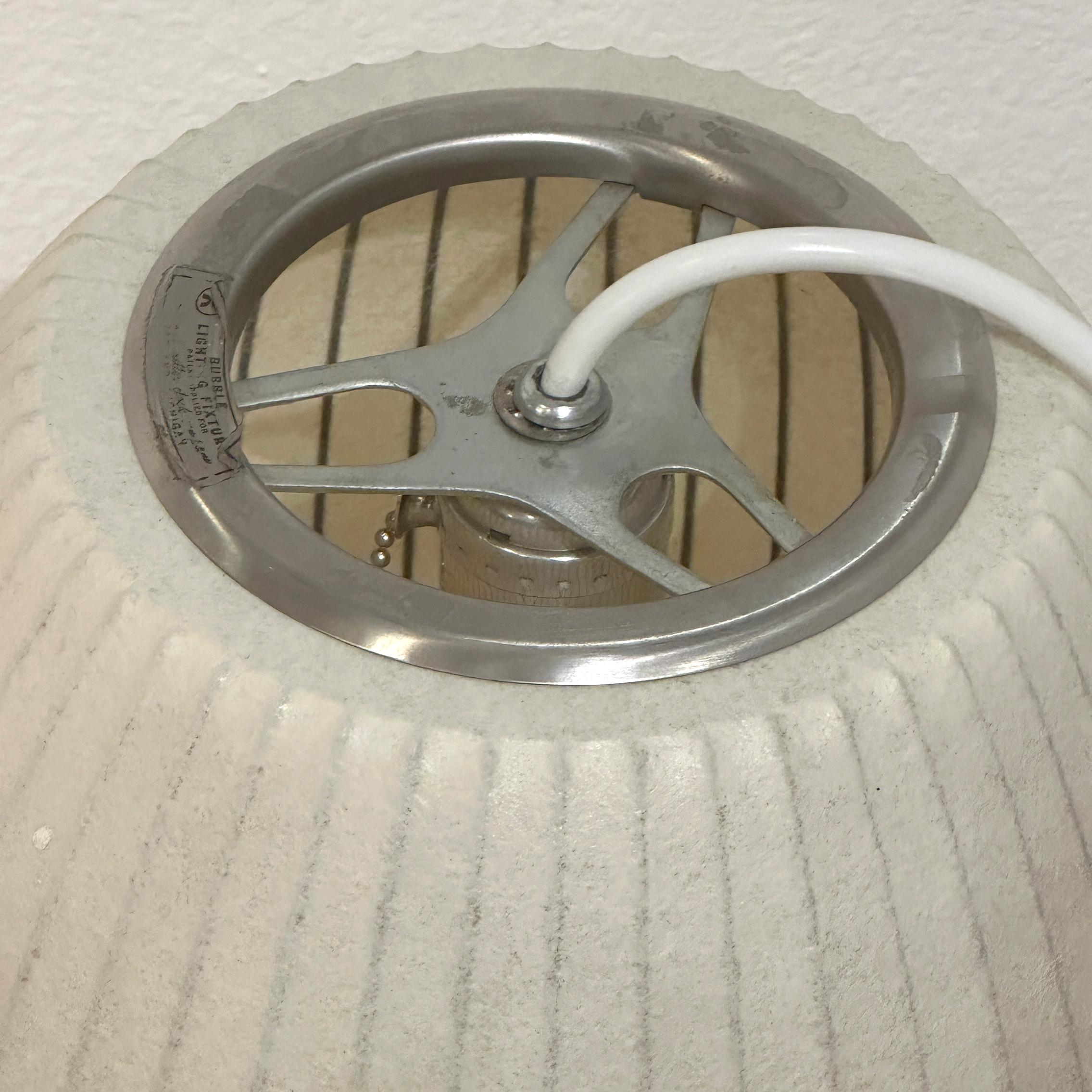 George Nelson for Howard Miller Small Cigar Bubble Lamp, ca 1950s in vendita 1