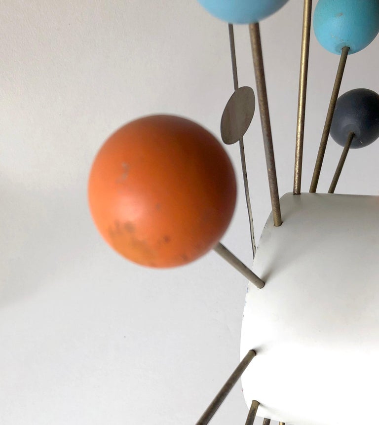 Nelson for Howard Miller Vintage Modern Multicolor Atomic Ball
