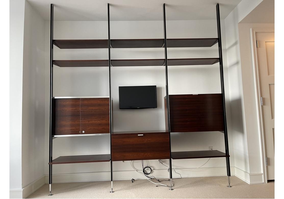George Nelson For Mobilier International Paris Mid Century Wall Unit For Sale 8