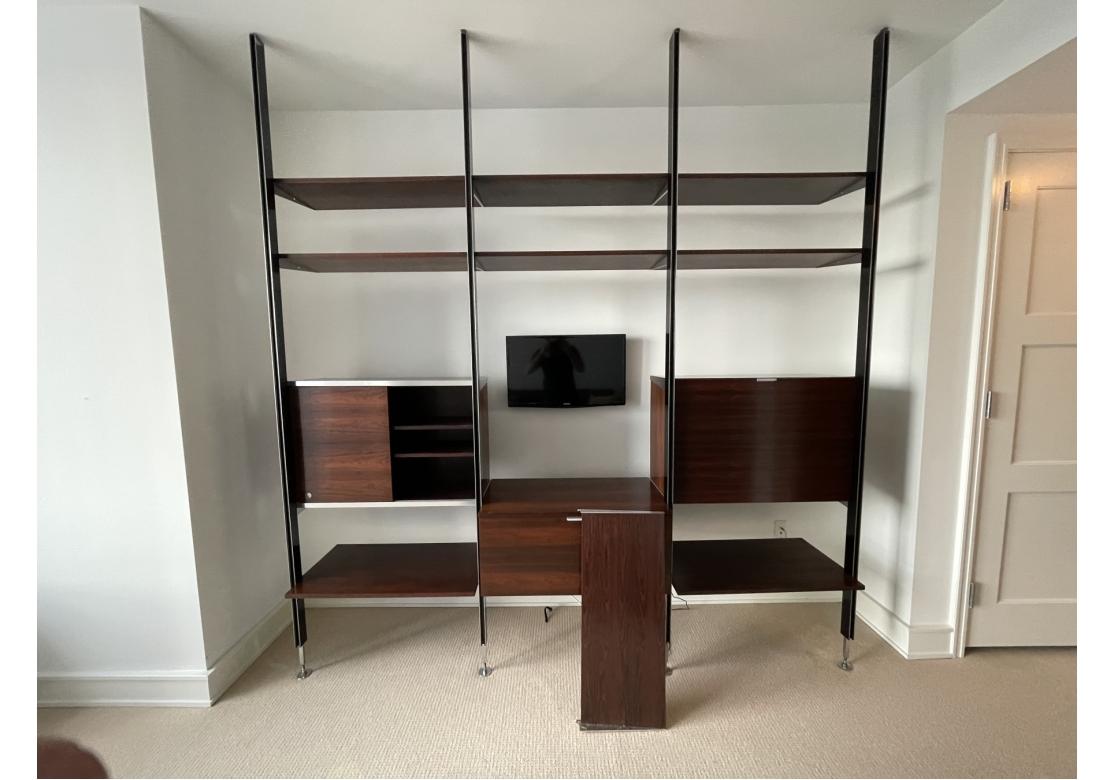 George Nelson For Mobilier International Paris Mid Century Wall Unit For Sale 9