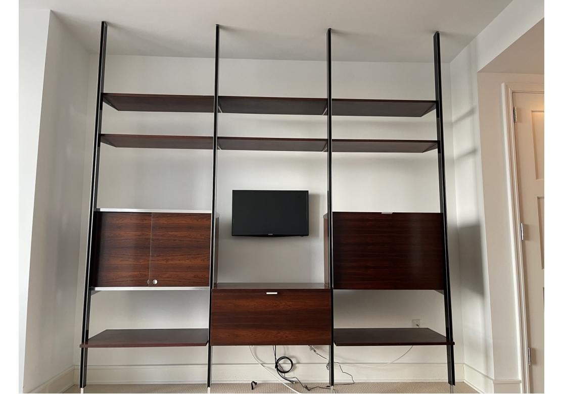 George Nelson For Mobilier International Paris Mid Century Wall Unit For Sale 11