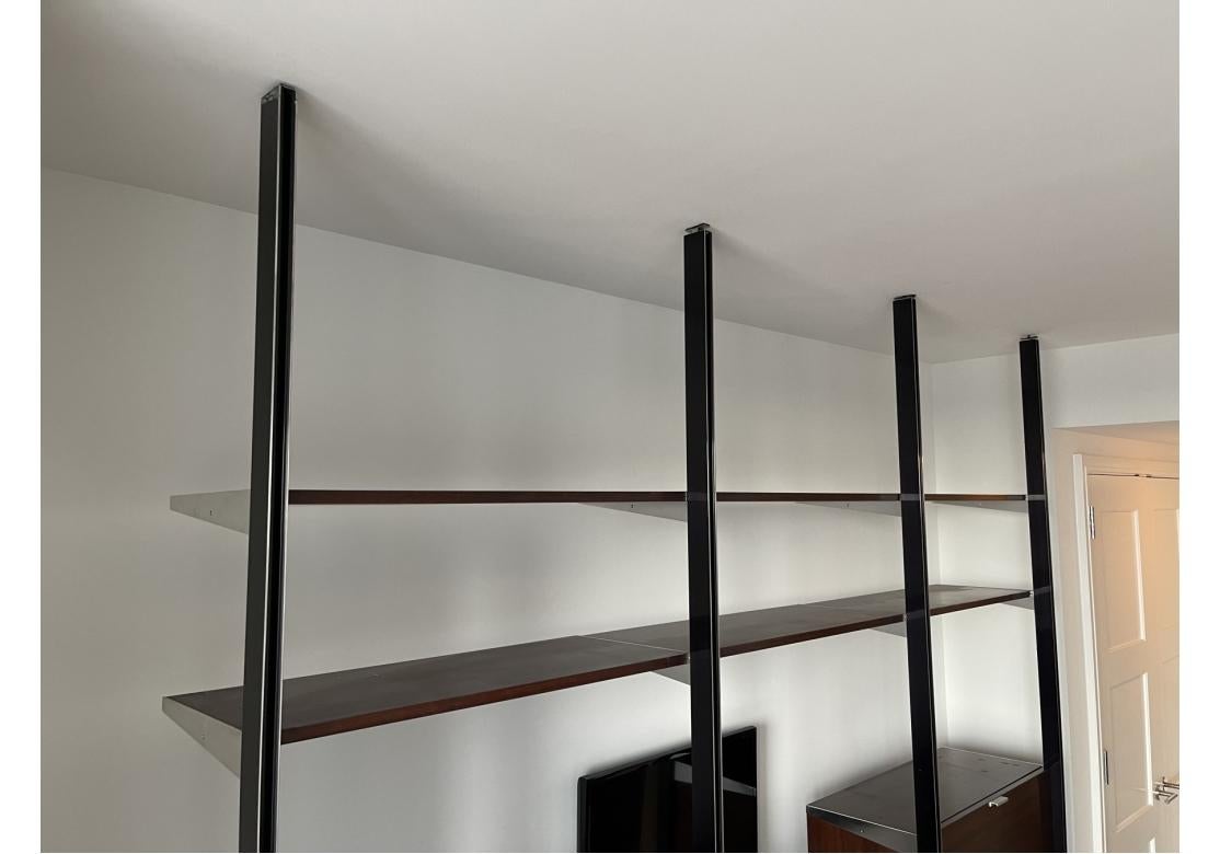 Mid-Century Modern George Nelson For Mobilier International Paris Mid Century Wall Unit For Sale