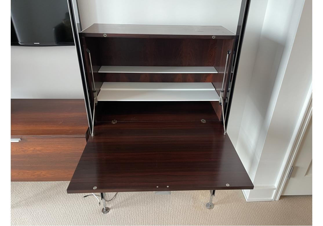 French George Nelson For Mobilier International Paris Mid Century Wall Unit For Sale
