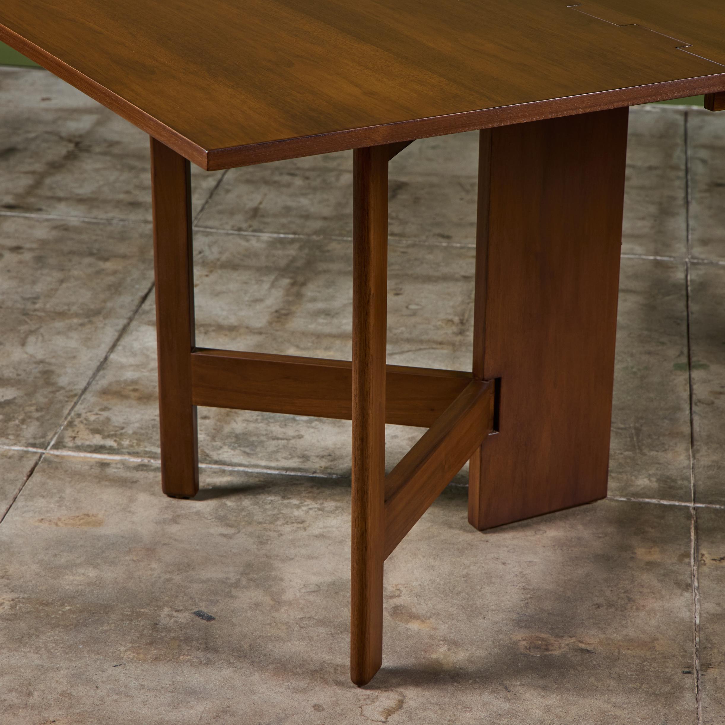George Nelson Gateleg Drop Leaf Dining Table for Herman Miller For Sale 10