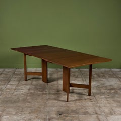 George Nelson Gateleg Drop Leaf Dining Table for Herman Miller