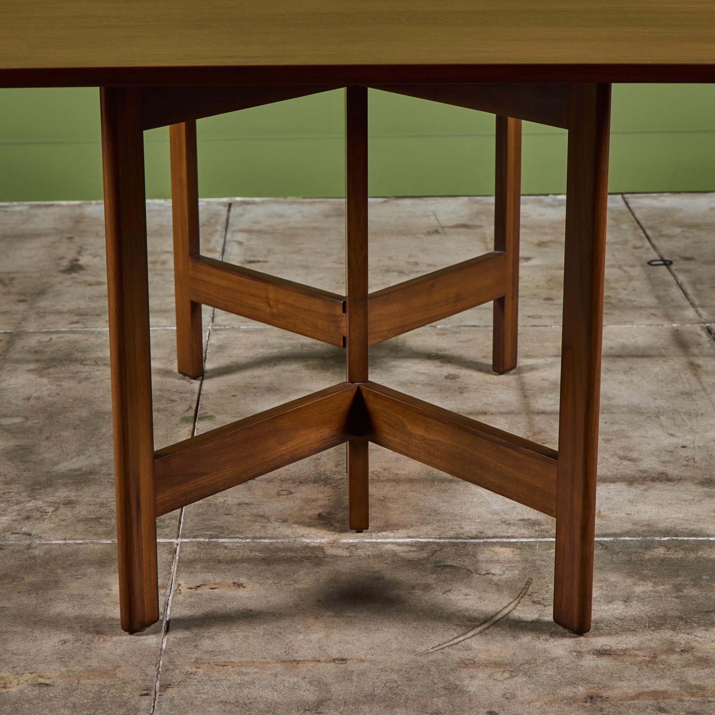George Nelson Gateleg Drop Leaf Dining Table for Herman Miller For Sale 13