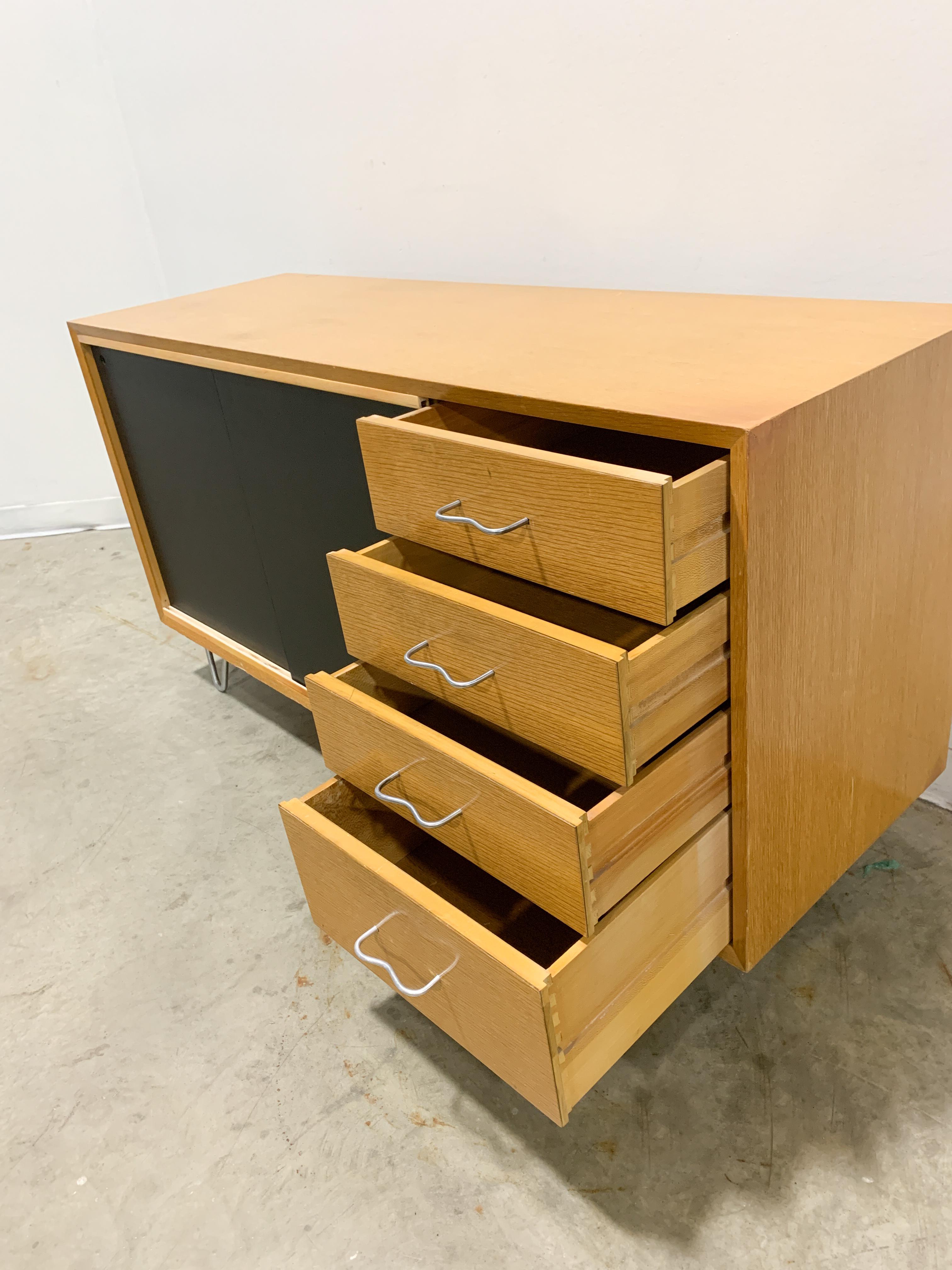 20th Century George Nelson Hairpin Sideboard
