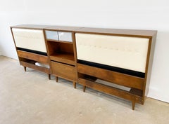 George Nelson Headboard and Nightstand Set