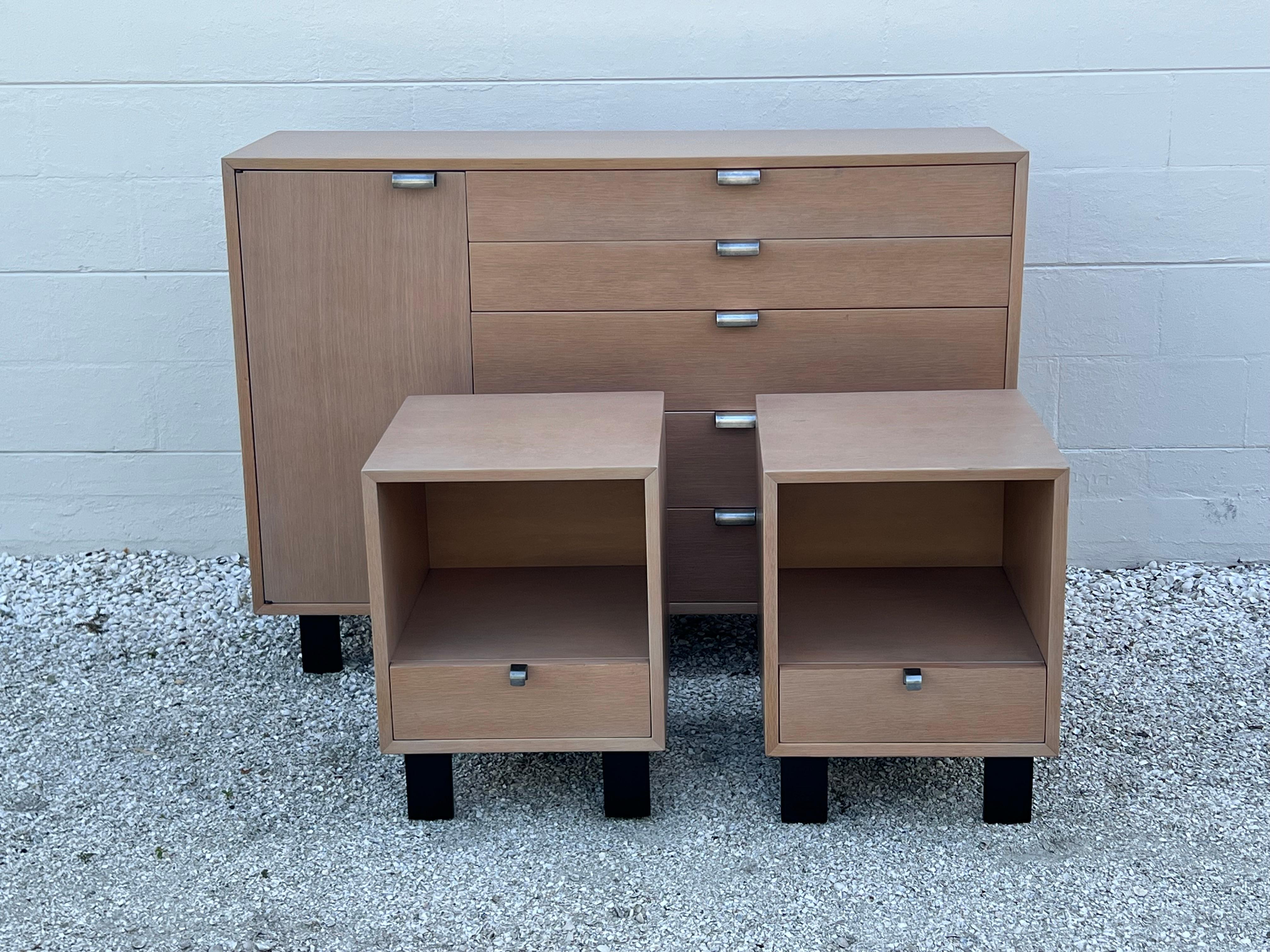 George Nelson Herman Miller Serie Básica Cómoda Gentleman's Cabinet en venta 8