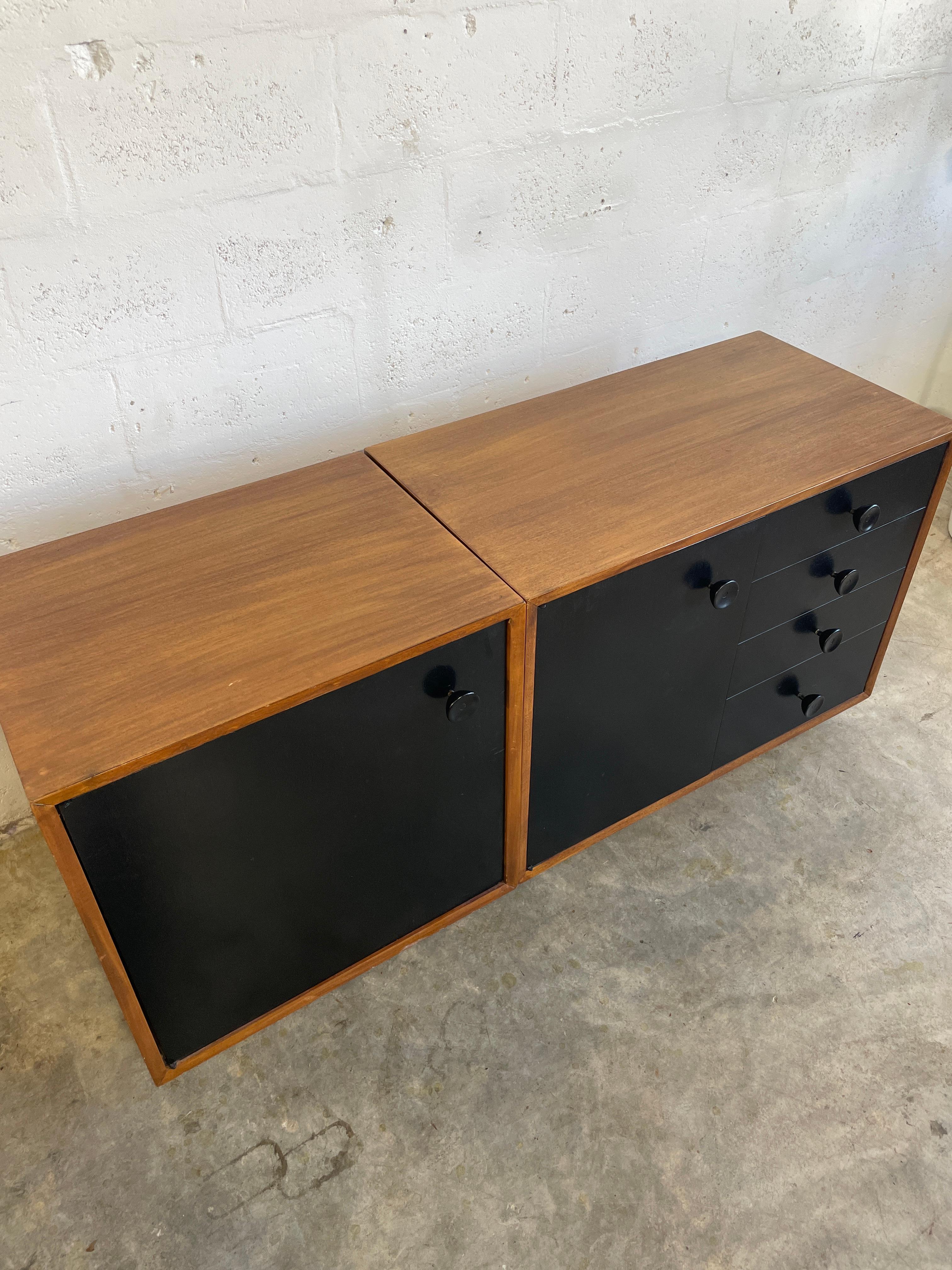 George Nelson Herman Miller BCS Mid Century Cabinets 4