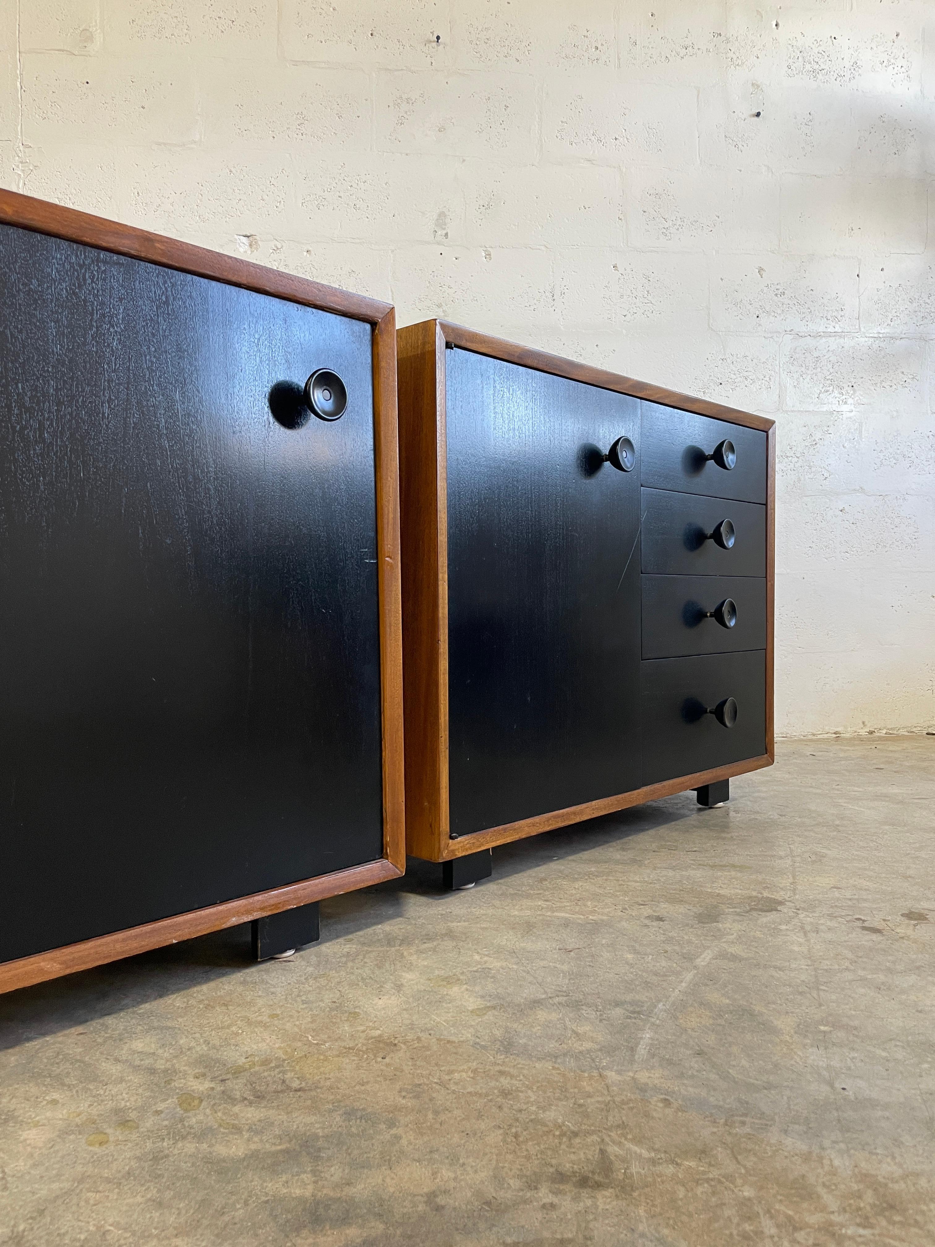 American George Nelson Herman Miller BCS Mid Century Cabinets