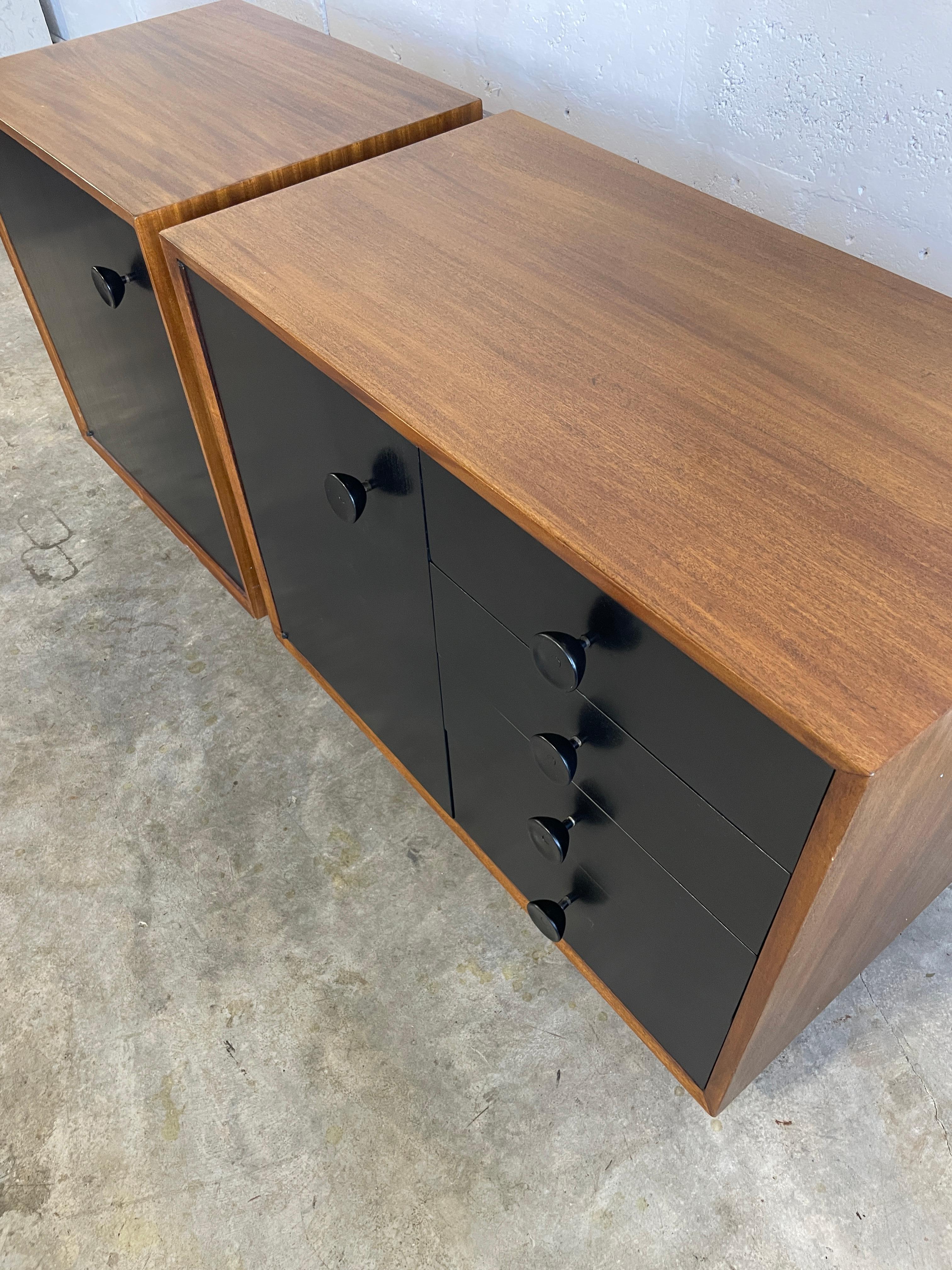 Mid-20th Century George Nelson Herman Miller BCS Mid Century Cabinets