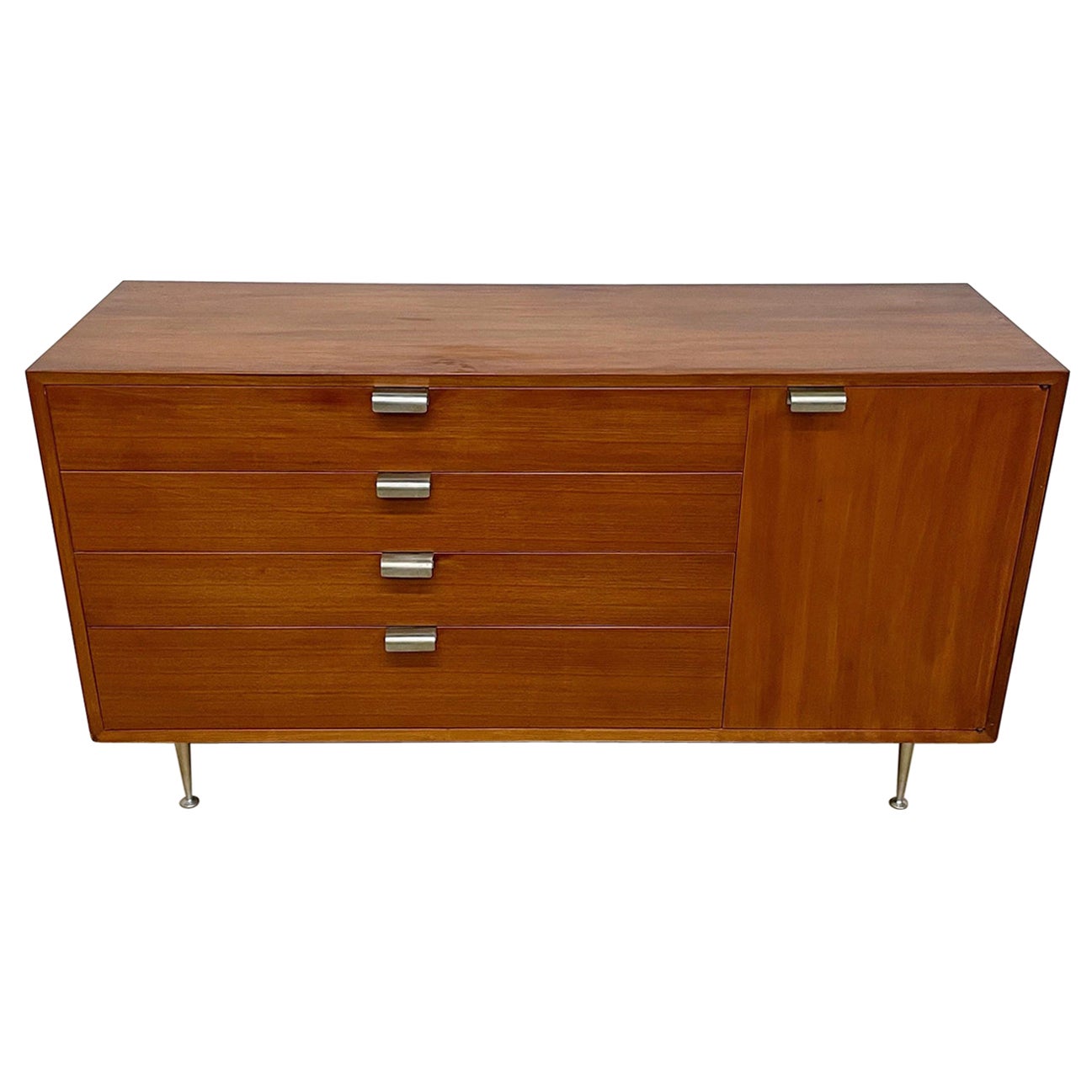 George Nelson, Herman Miller Dresser with Custom Thin Edge Legs