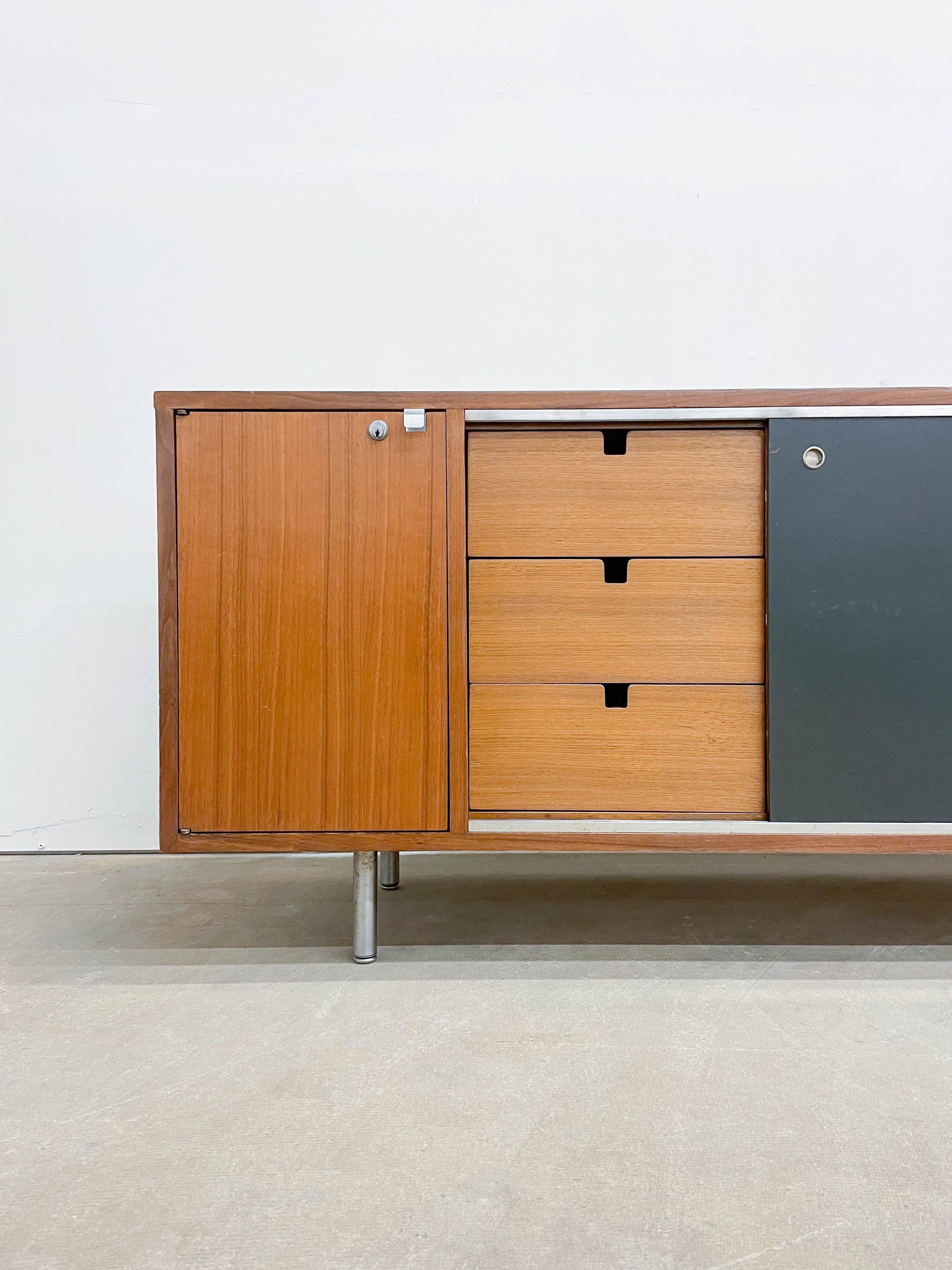 Walnut George Nelson Herman Miller Executive Office Credenza