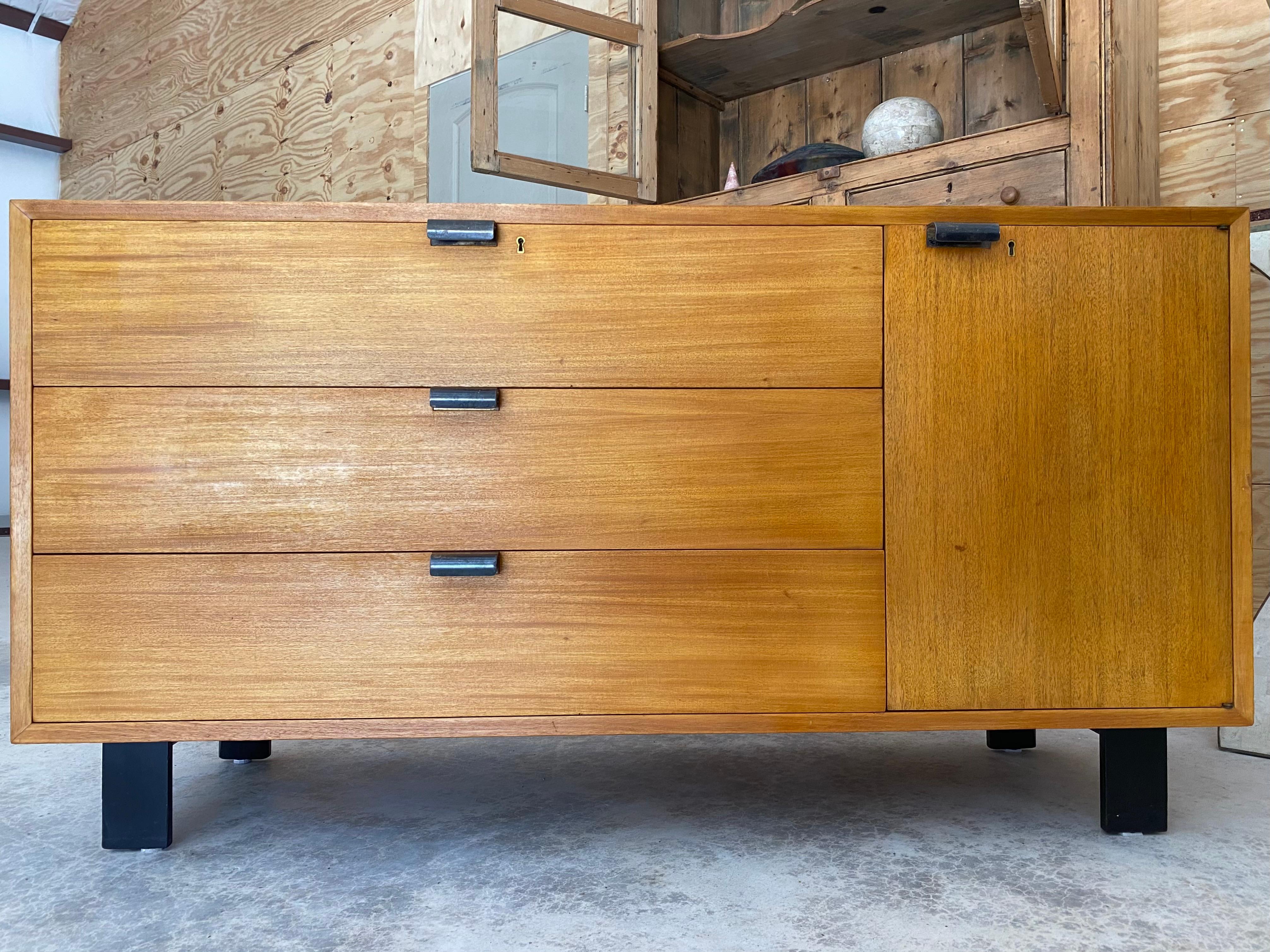 Fatto a mano George Nelson Herman Miller Cassettone Primavera in vendita