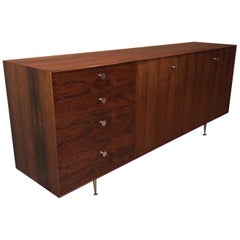 George Nelson Herman Miller Thin Edge Credenza Cabinet Rosewood