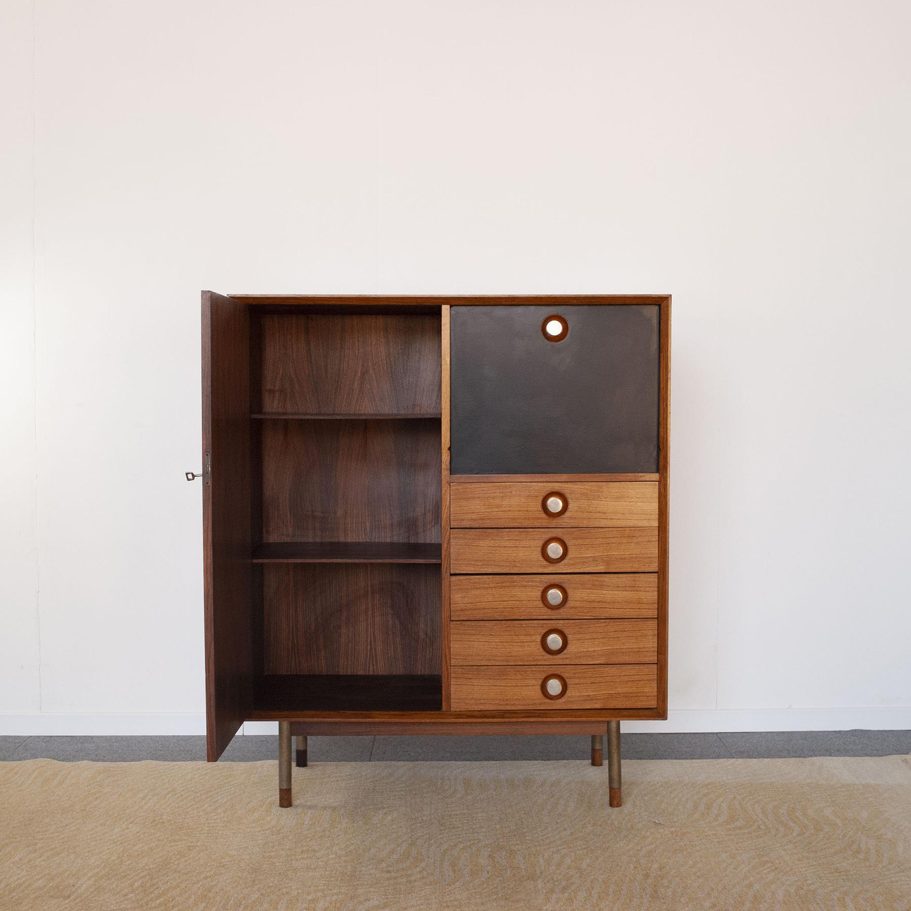 Mid-20th Century George Nelson Highboard from the Sixties
