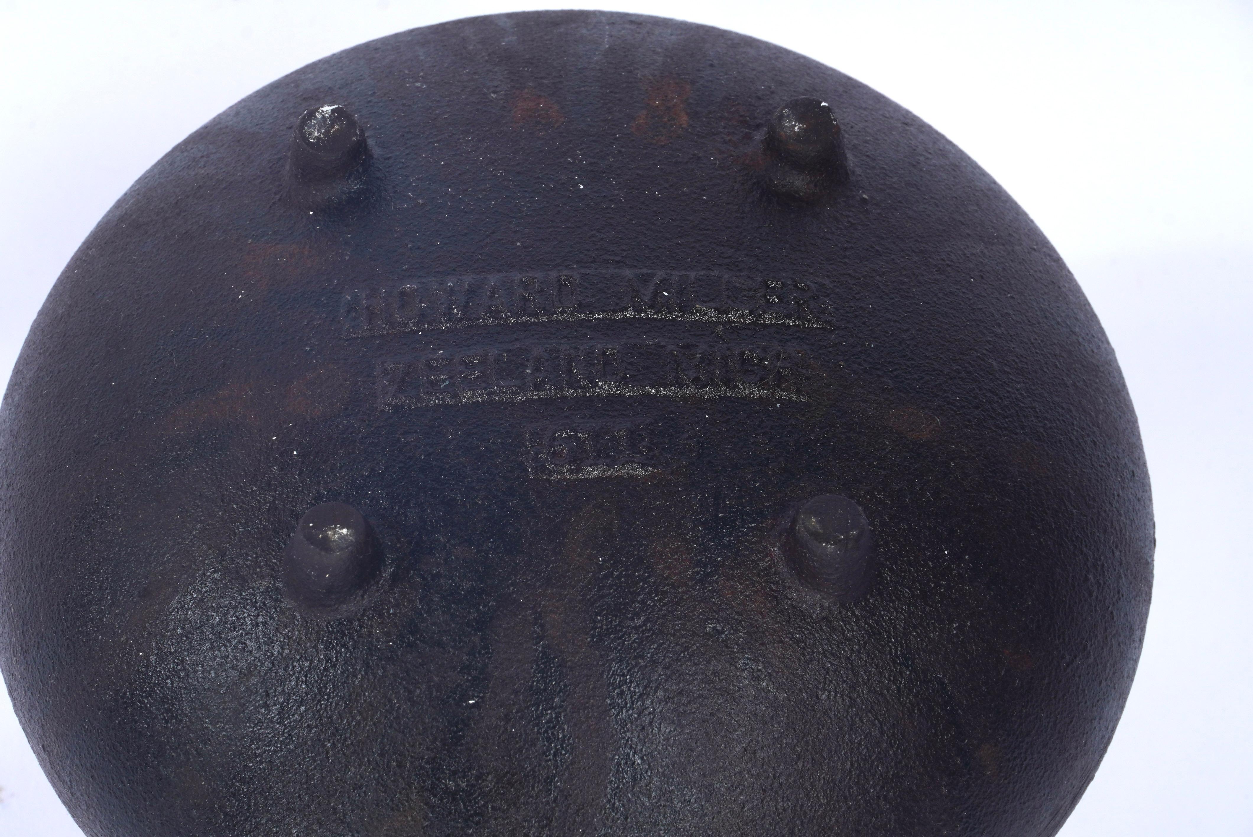 Berlin Iron George Nelson / Irving Harper Cast Iron Fireplace Fire Starter / Howard Miller