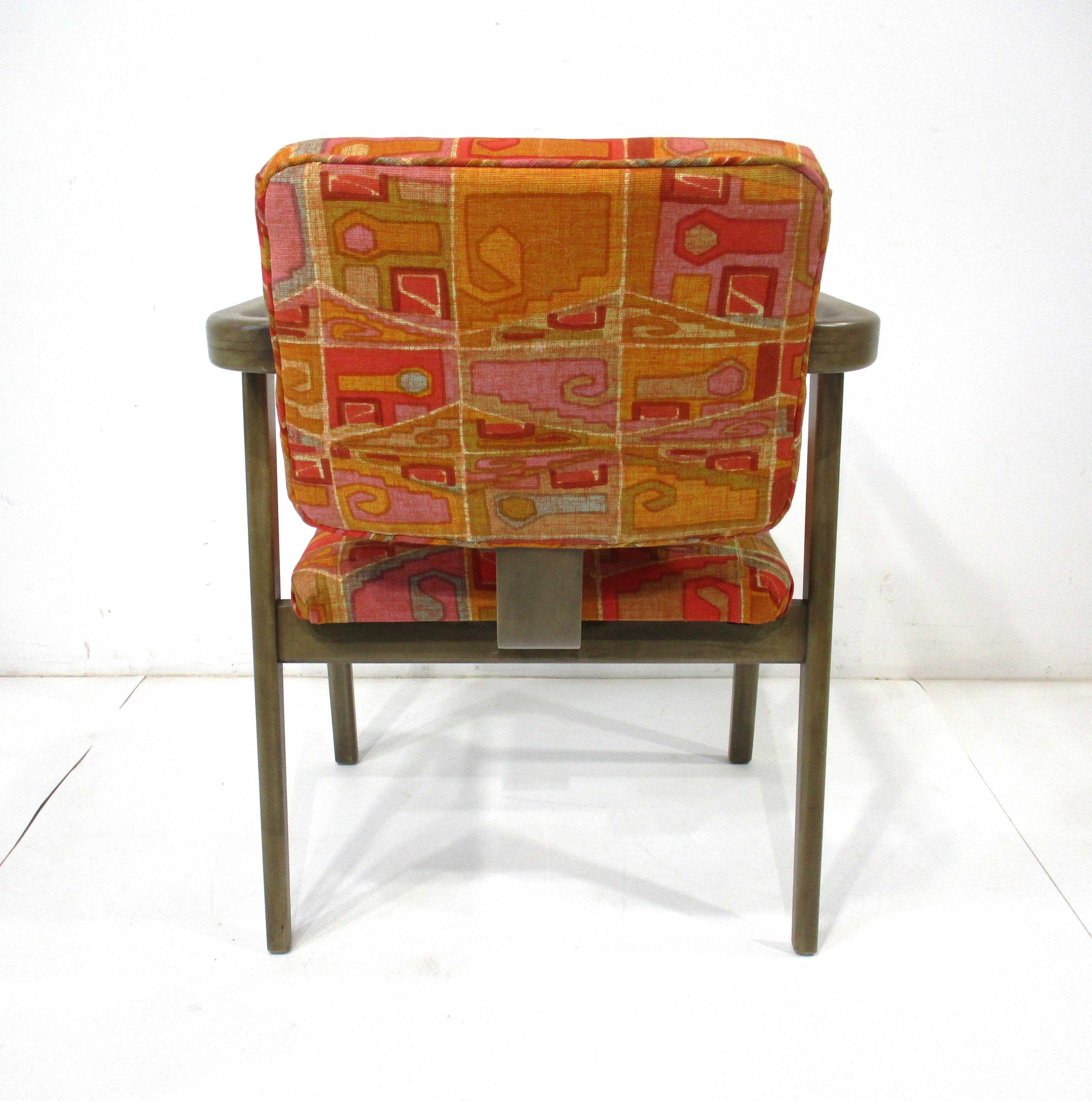 George Nelson / Jack Lenor Larsen Sillón con brazos para Herman Miller nº 4663 en venta 2