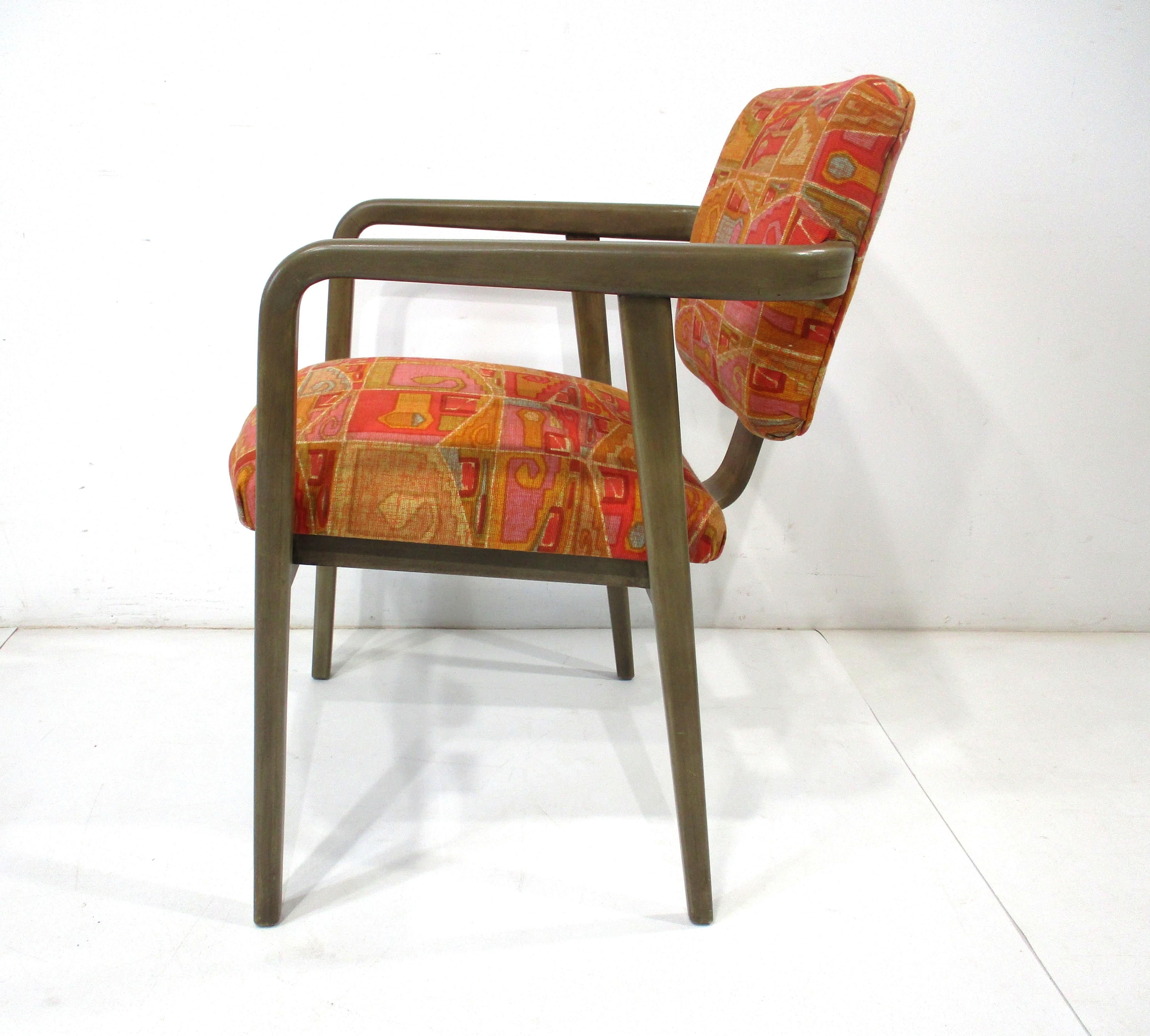 George Nelson / Jack Lenor Larsen Sillón con brazos para Herman Miller nº 4663 Moderno de mediados de siglo en venta