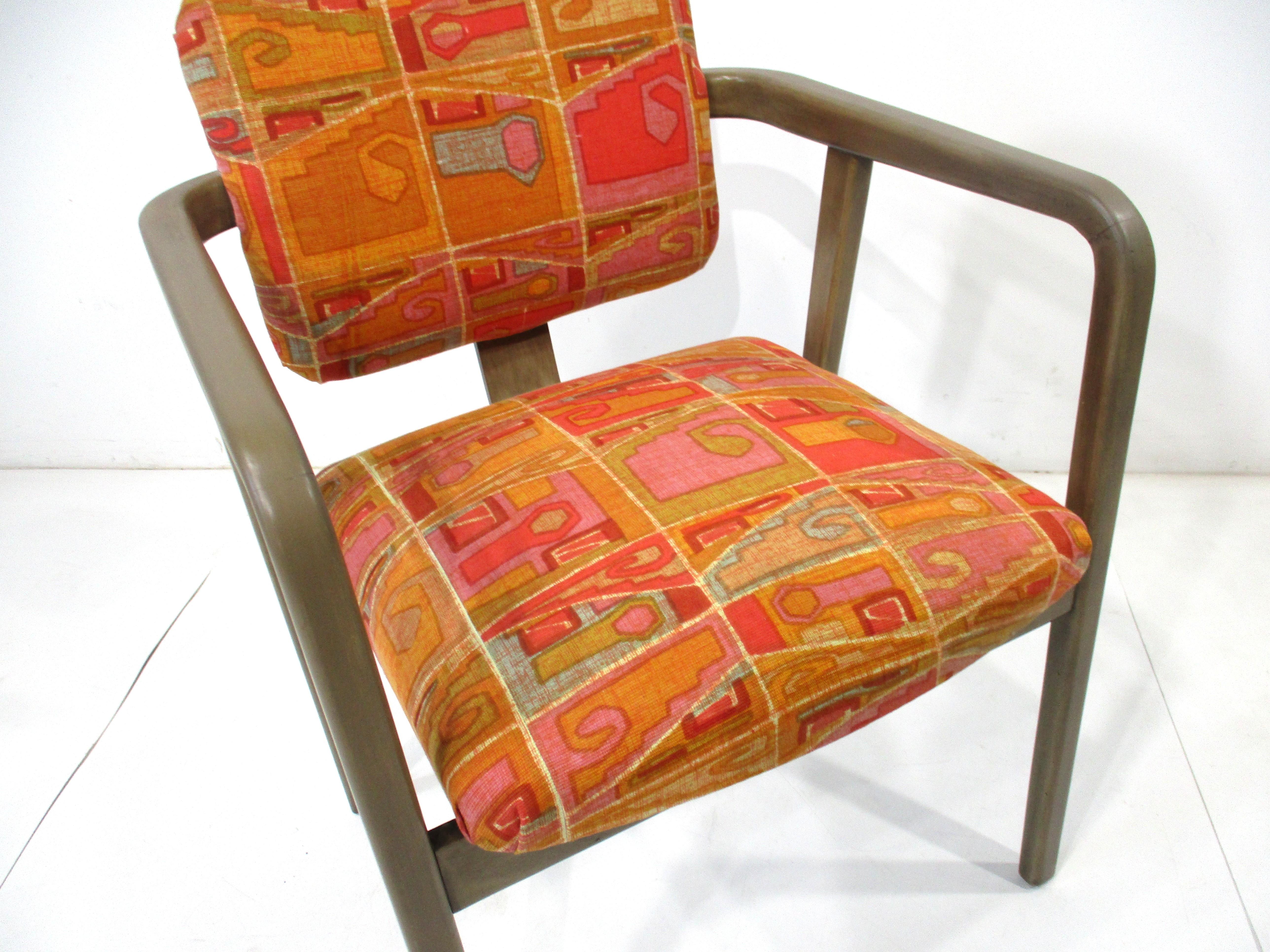 George Nelson / Jack Lenor Larsen Sillón con brazos para Herman Miller nº 4663 en venta 1