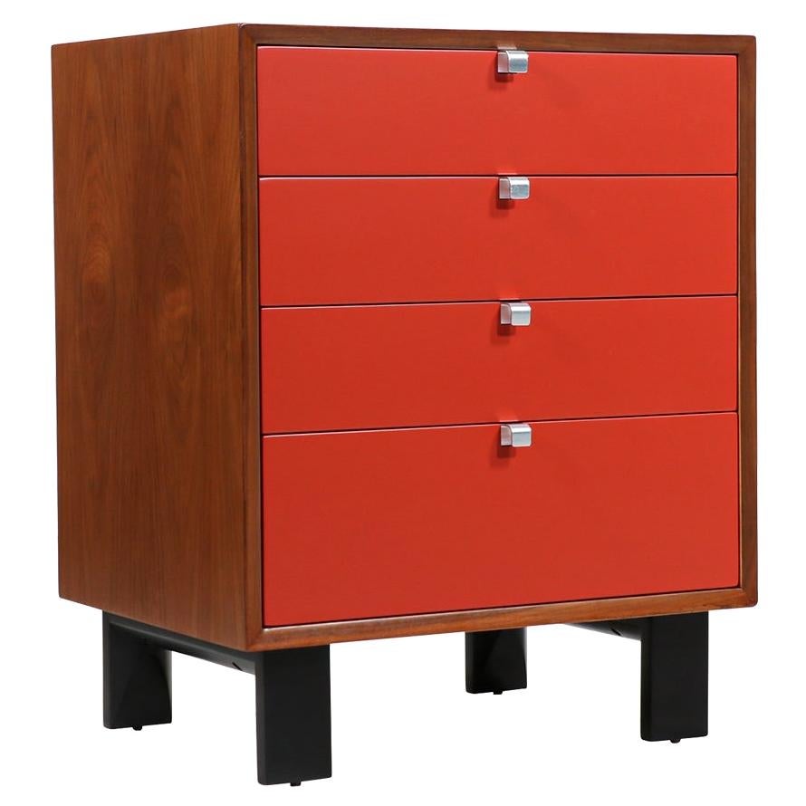 George Nelson Lacquered Chest of Drawers for Herman Miller