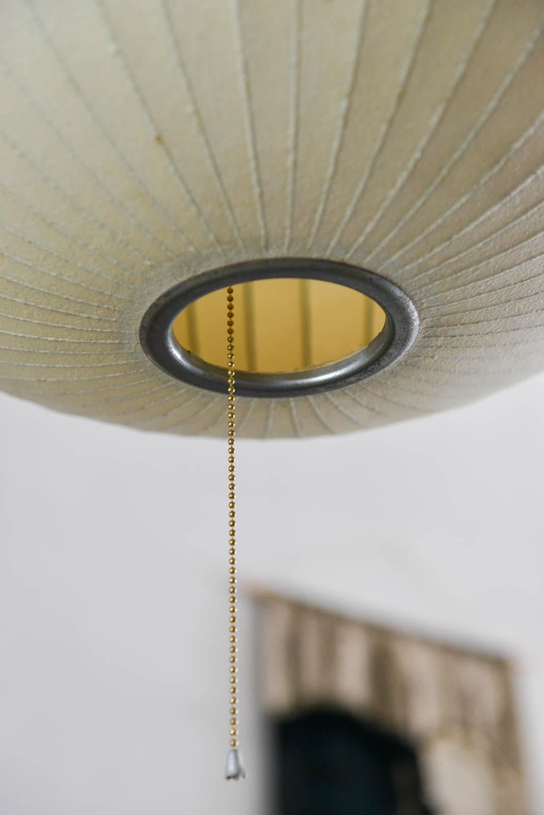 American George Nelson Large Bubble Pendant Light