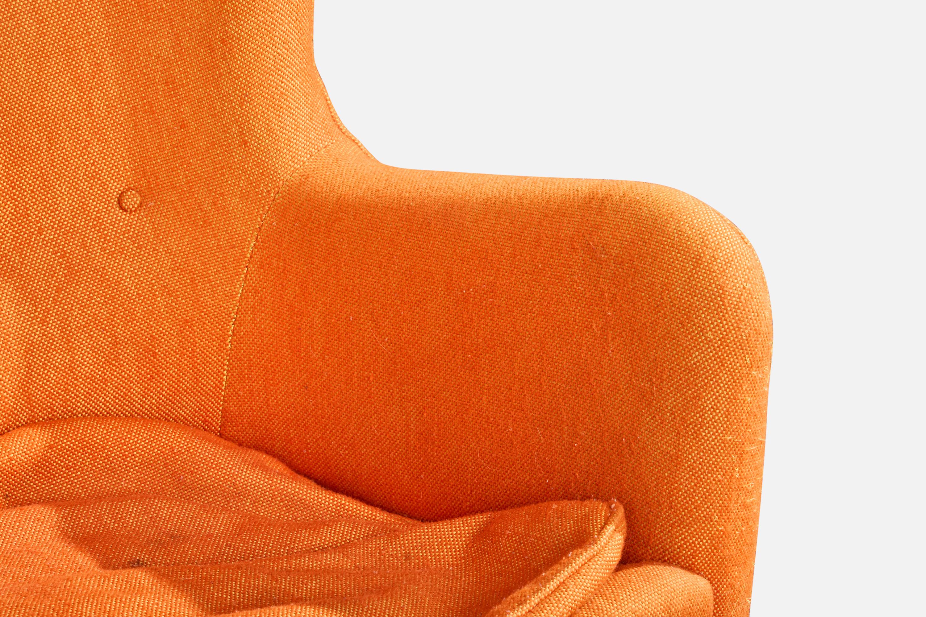 George Nelson, chaise longue, tissu, Wood, États-Unis, années 1940 en vente 4