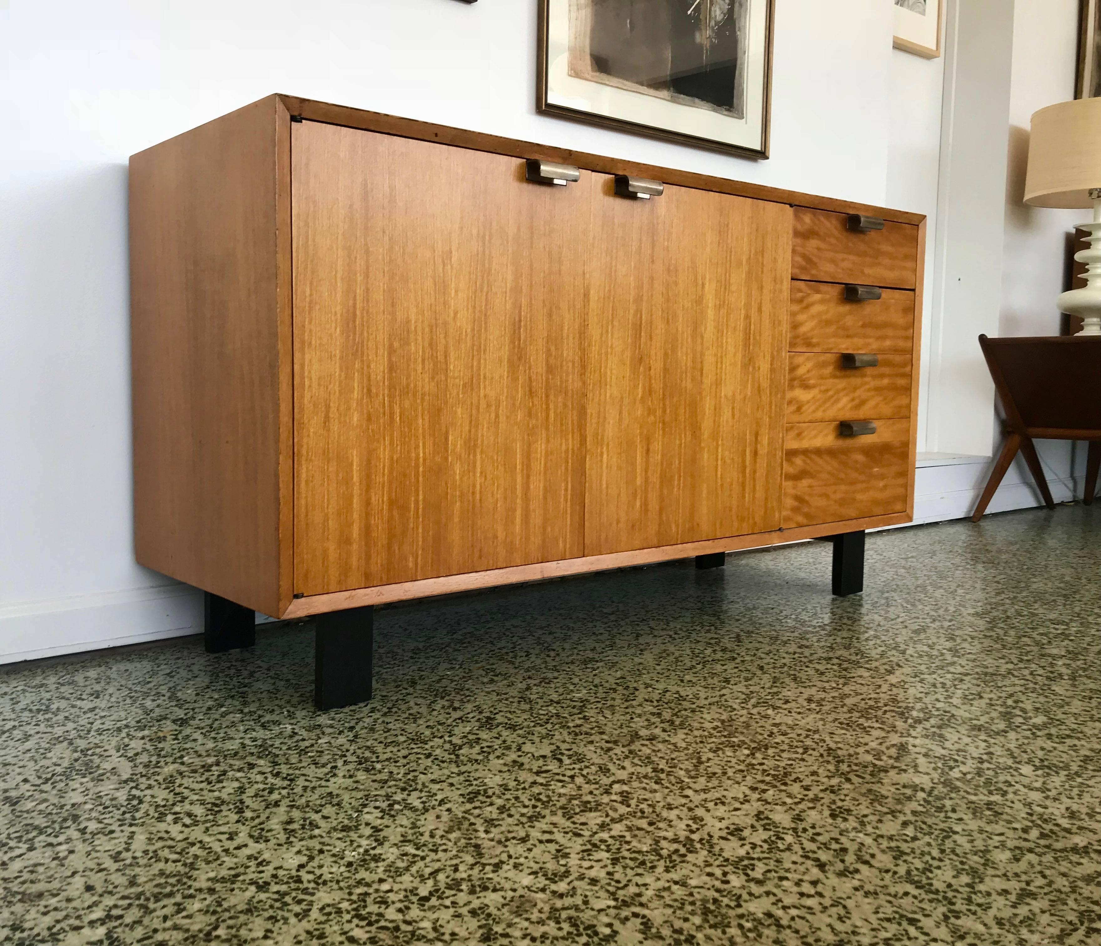 20th Century George Nelson Low Profile Credenza Sideboard for Herman Miller
