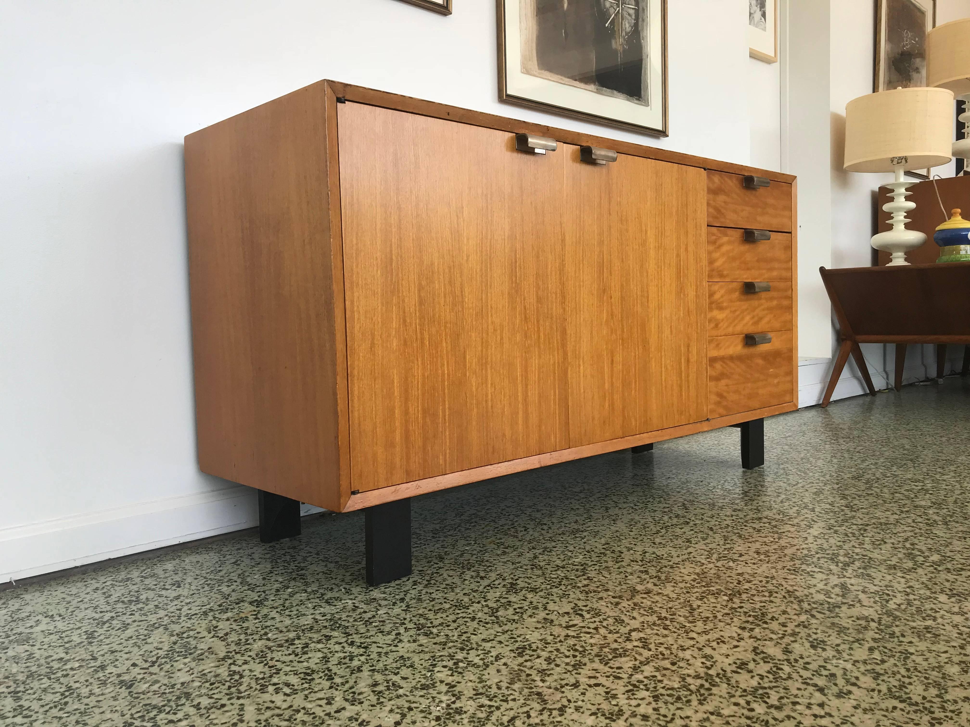 George Nelson Low Profile Credenza Sideboard for Herman Miller 1