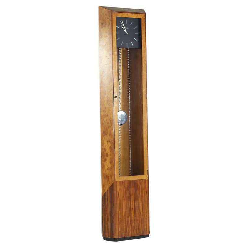 Rosewood Grandfather Clock For Sale at 1stDibs