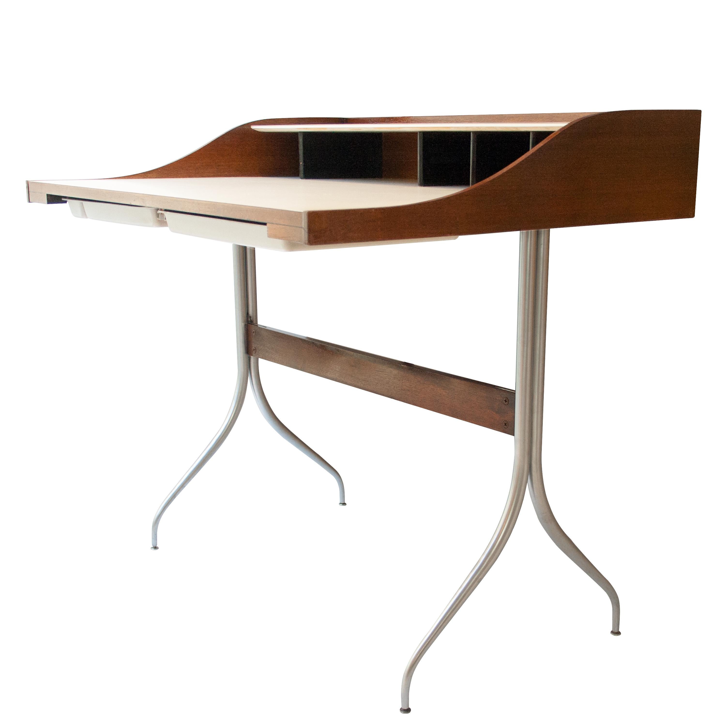 George Nelson Mid-Century Modern Desk for Hernan Miller, USA, 1950 In Good Condition In Madrid, ES