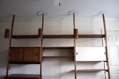 George Nelson Mid-Century Storage Wall Unit Bookcase for Omni