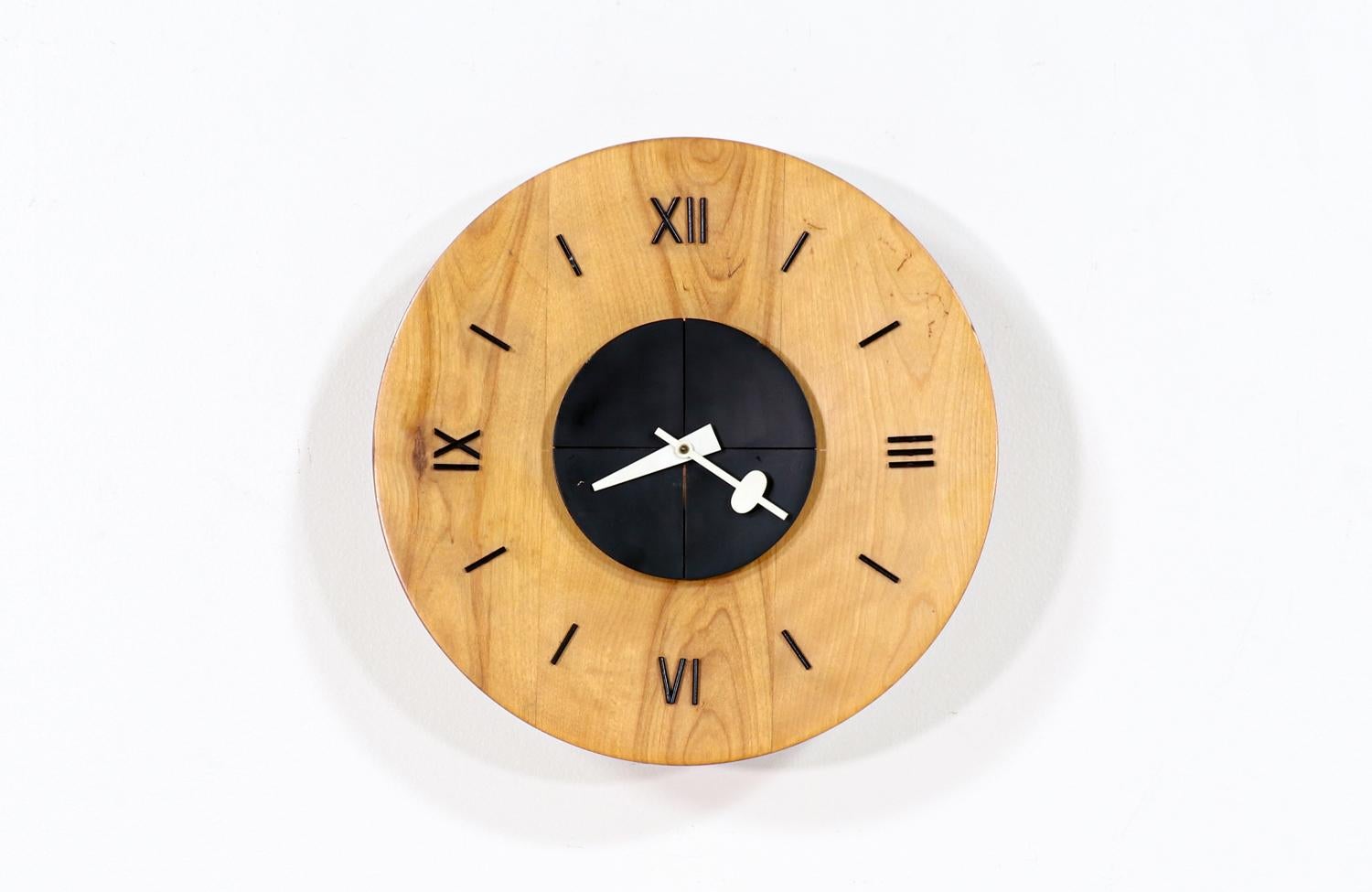 George Nelson Model-4758 wall clock for Howard Miller.