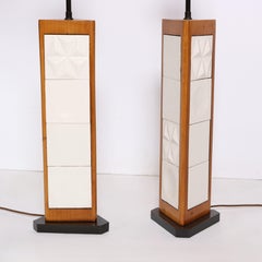 George Nelson Modernist Table Lamps
